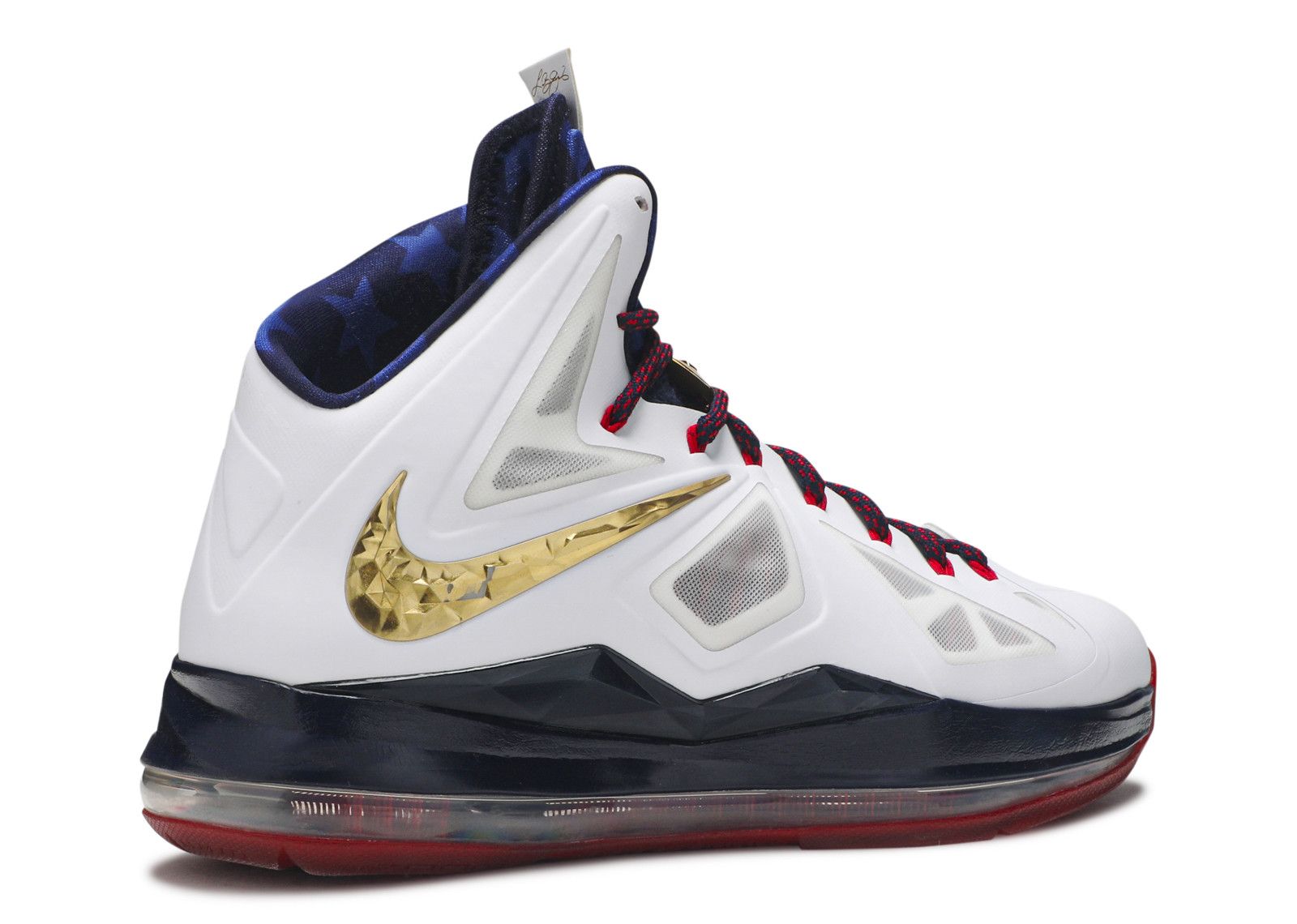 LeBron 10+ Sport Pack 'Gold Medal' - Nike - 542244 100 - white