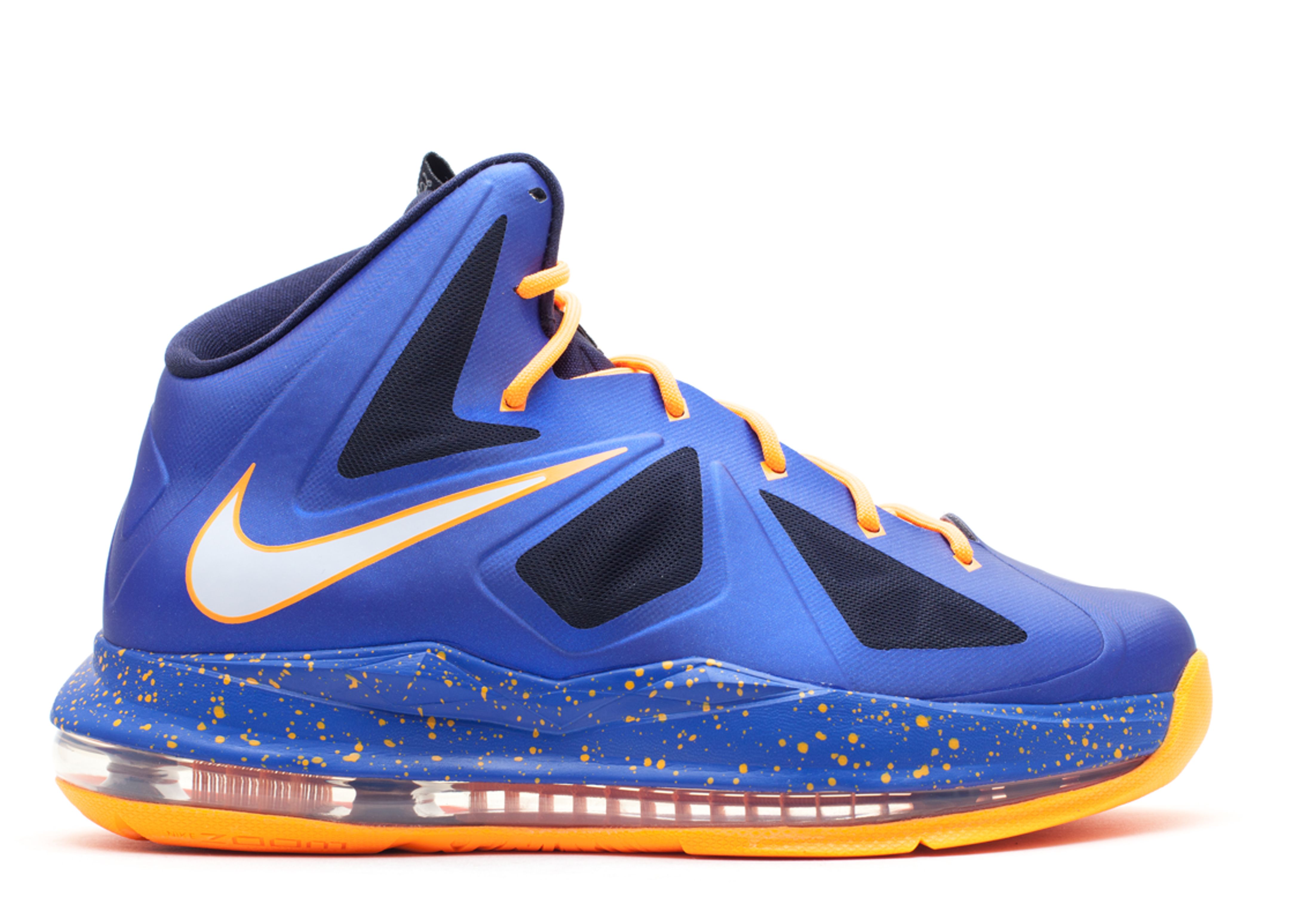 Blue and orange store lebron 10