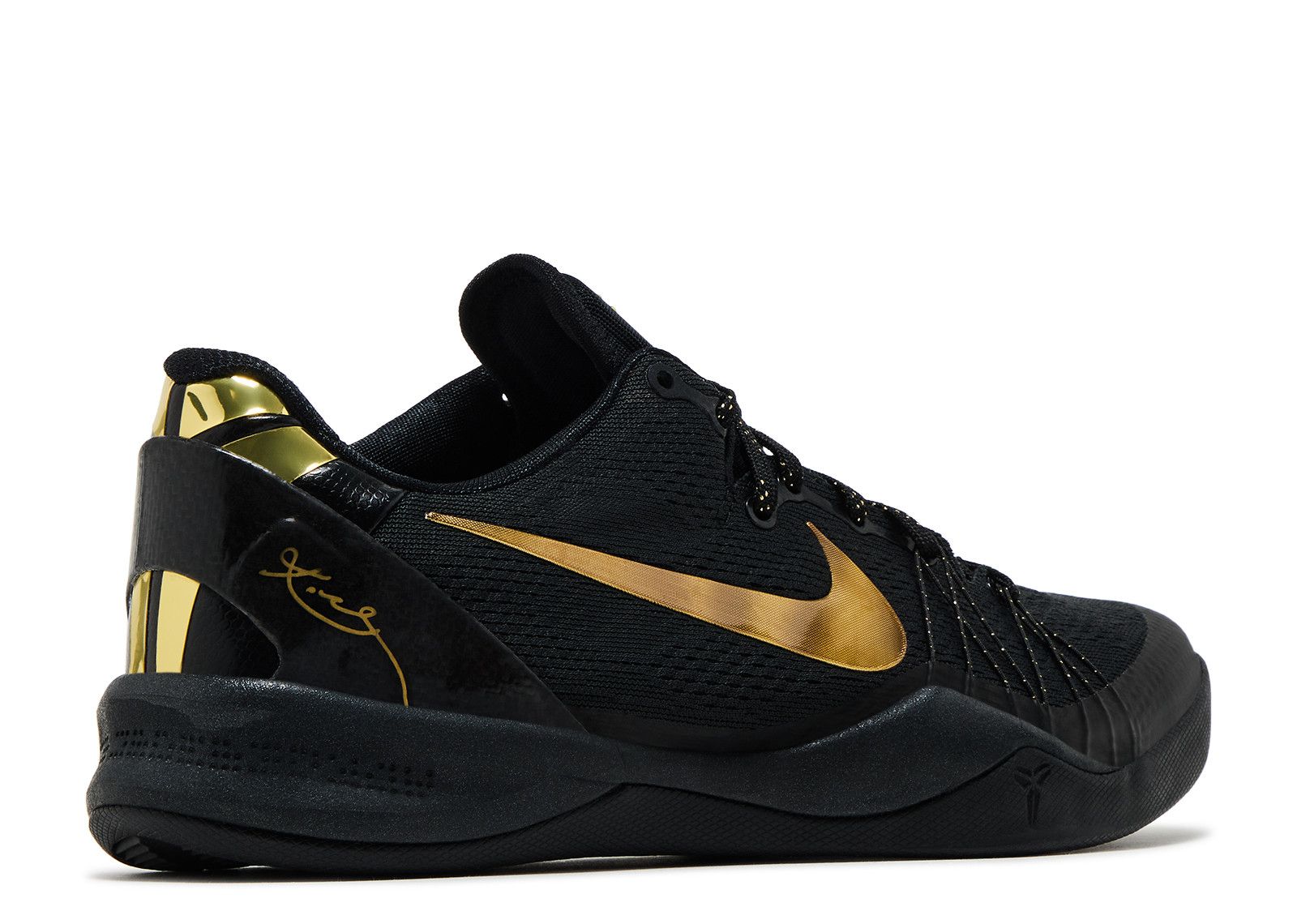 【ブラックフライデー特価・新品未使用】Kobe 8 27.5 NIKE KOBE 8 SYSTEM ELITE+ BLACK/METALLIC GOLD SIZE MEN'S 18