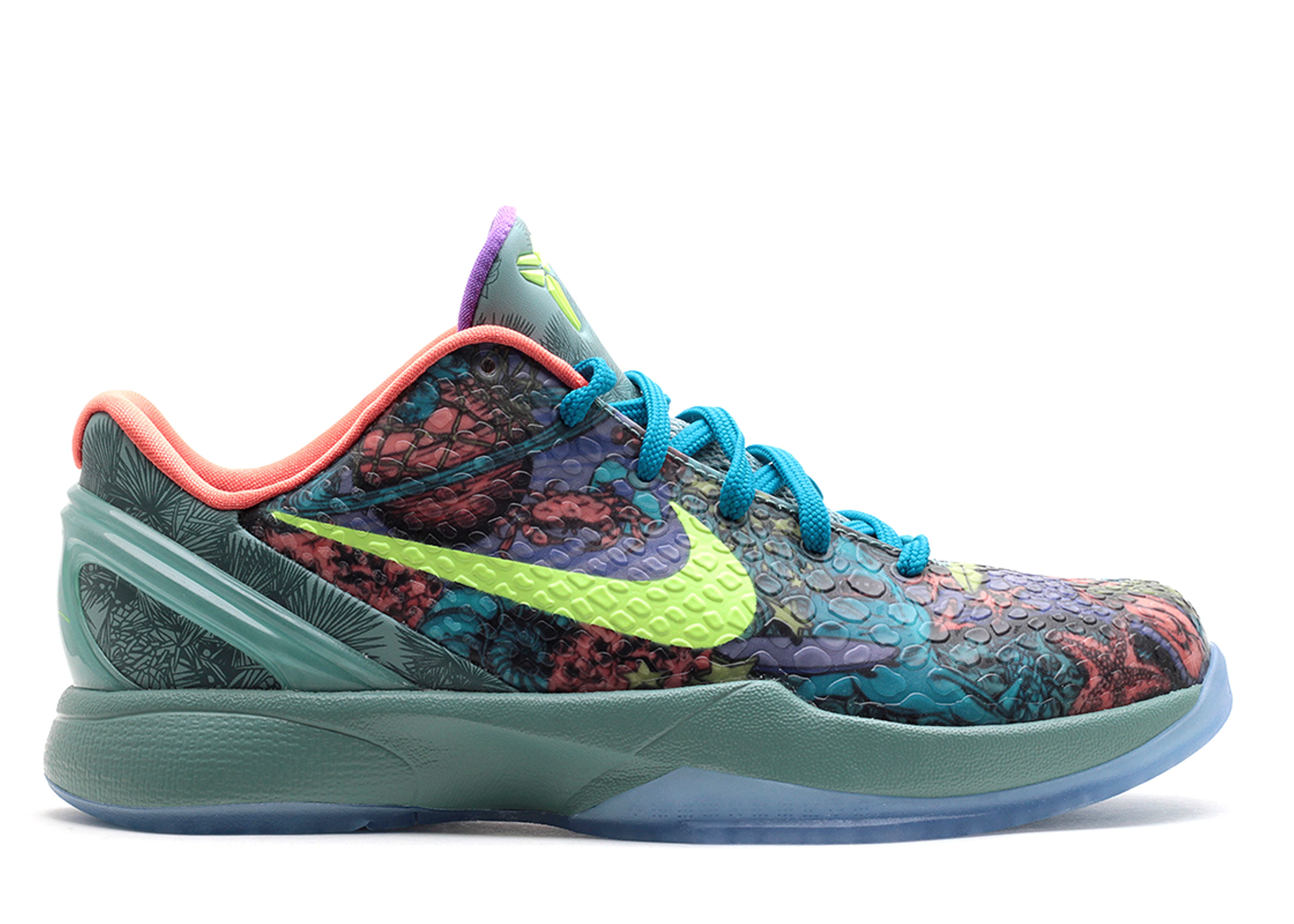 Kobe 6 GS 'Prelude' - Nike - 429913 008 - cannon/volt/purple