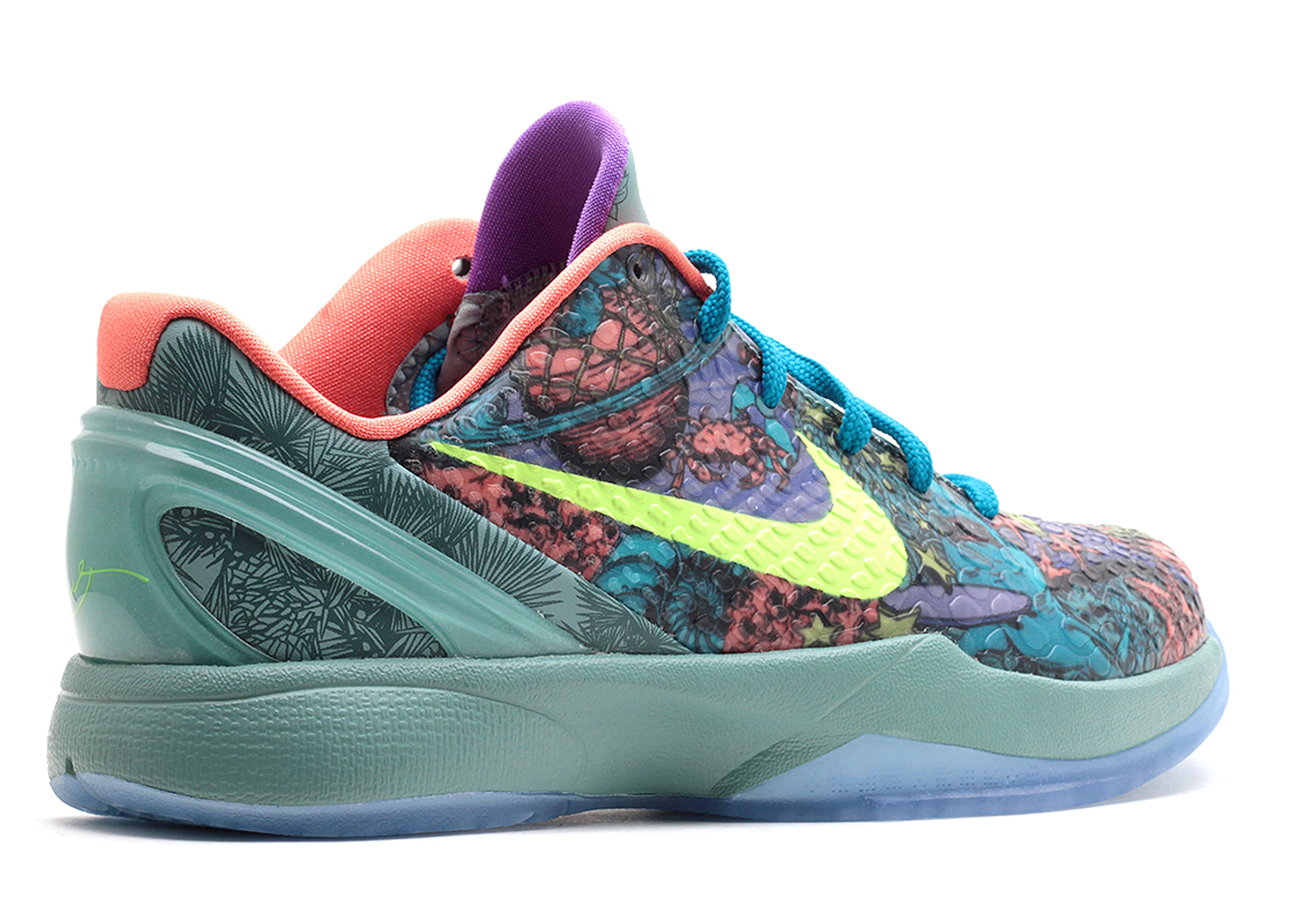 Kobe 6 GS 'Prelude' - Nike - 429913 008 - cannon/volt/purple venom