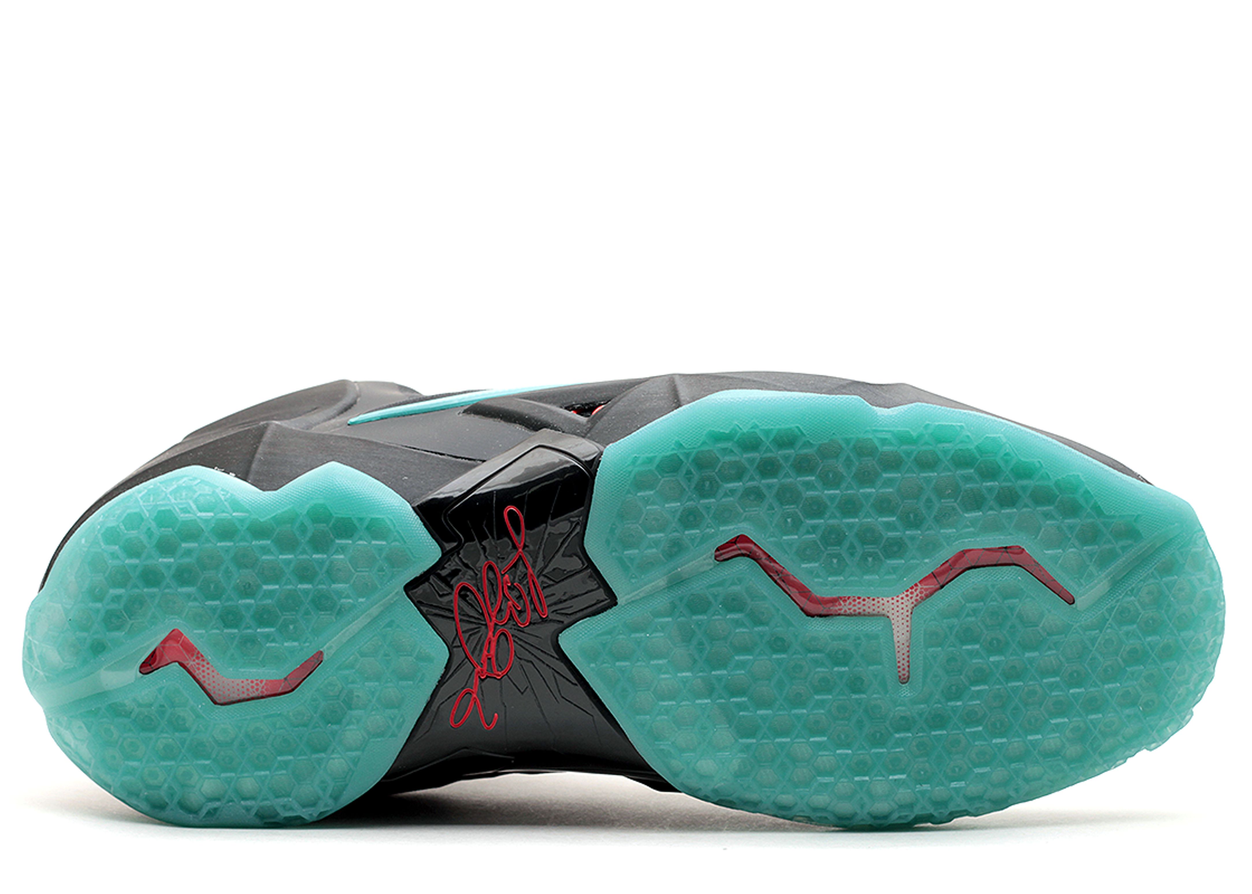 LeBron 11 'Jade' - Nike - 616175 004 - black/diffused jade-light