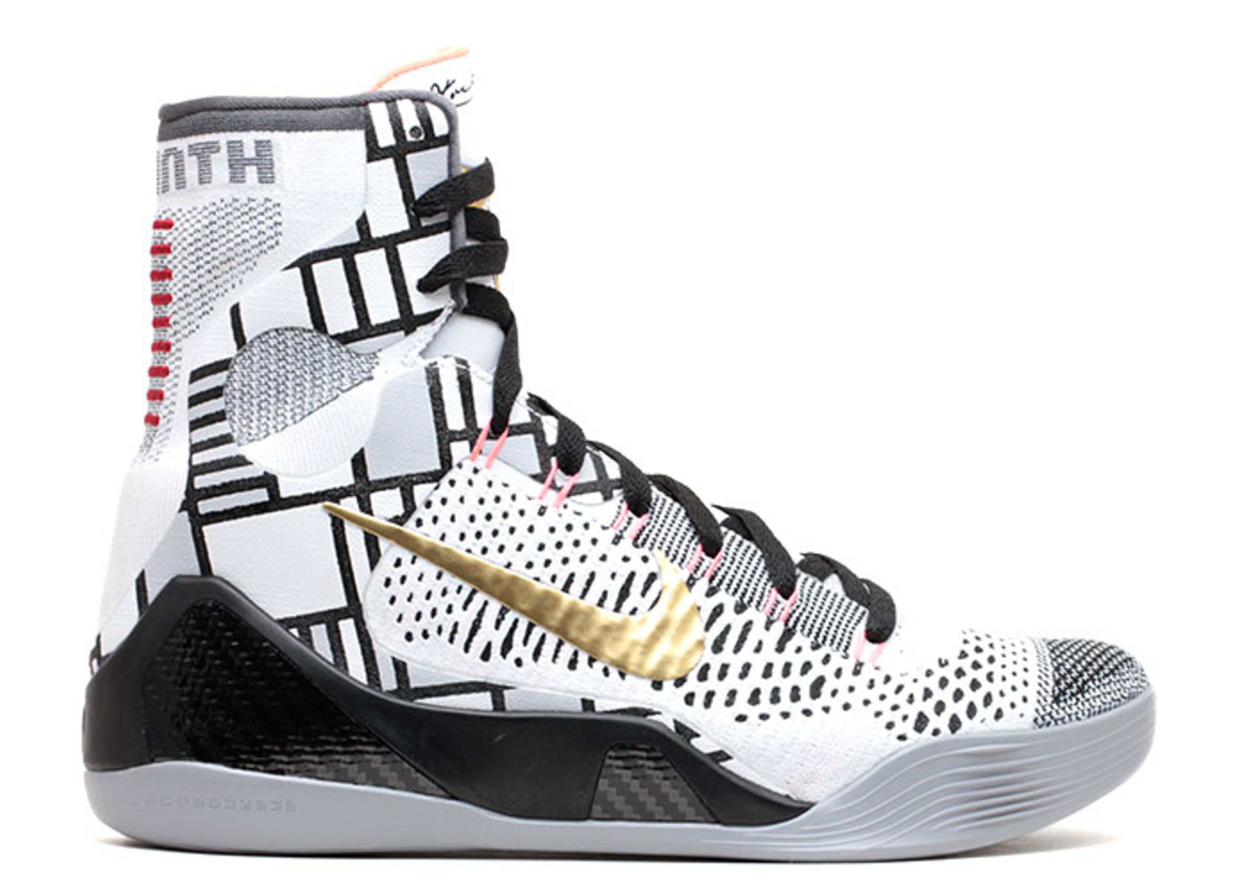 Kobe 9 Elite 'Fundametals' - Nike - 630847 100 - white/metallic