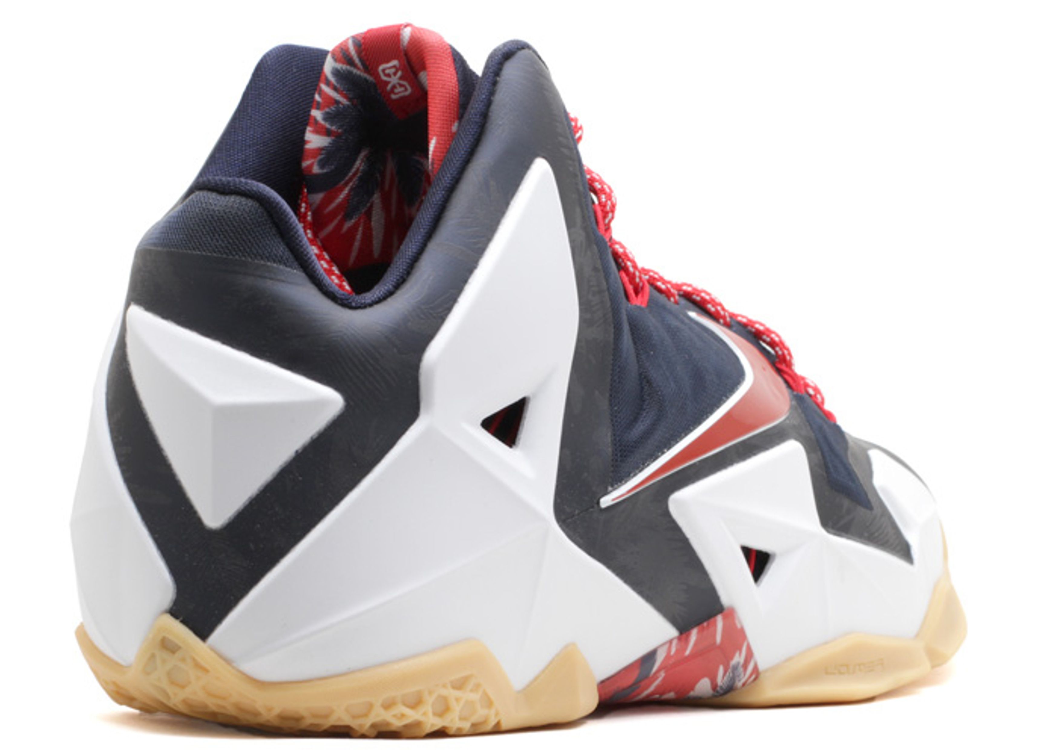 Nike LeBron XI in White and blue “Independence Day” NIKE LEBRON XI 11  main image 4