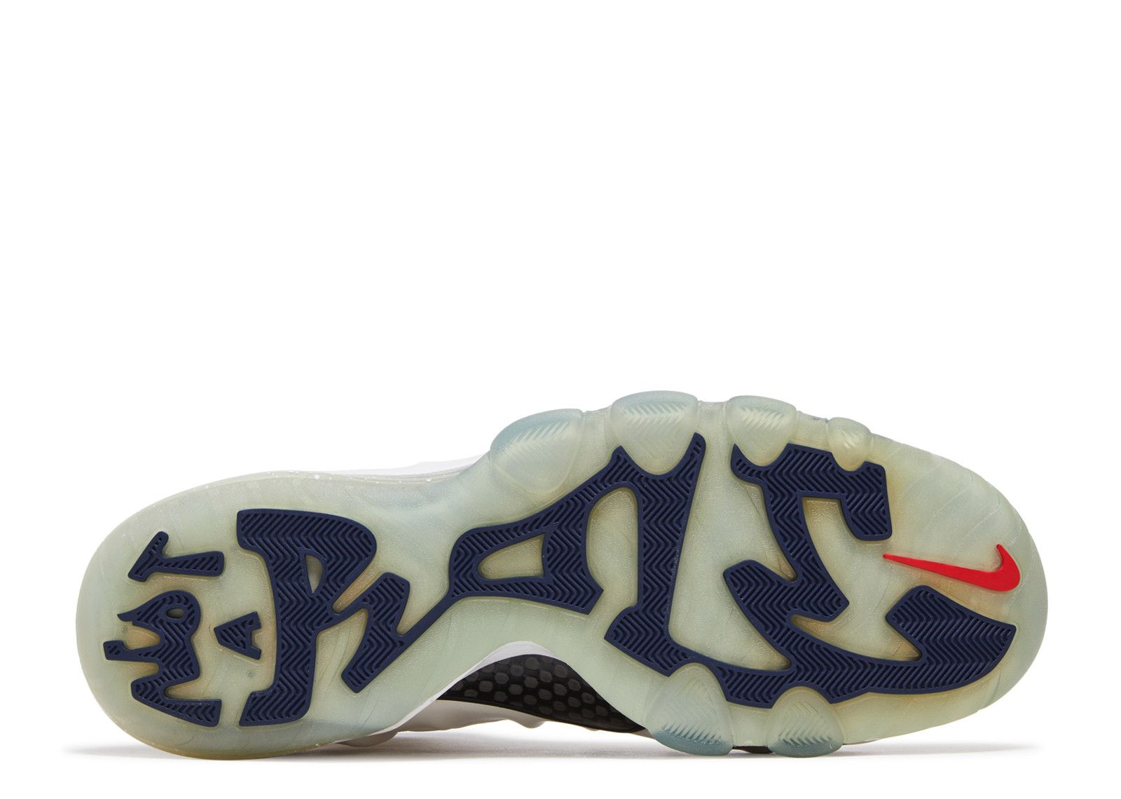 Nike Barkley Posite Max Men\'s Size 8 White & Metallic Silver 588527-100 Rare Rare Nike Barkley Posite Max Men main image 4