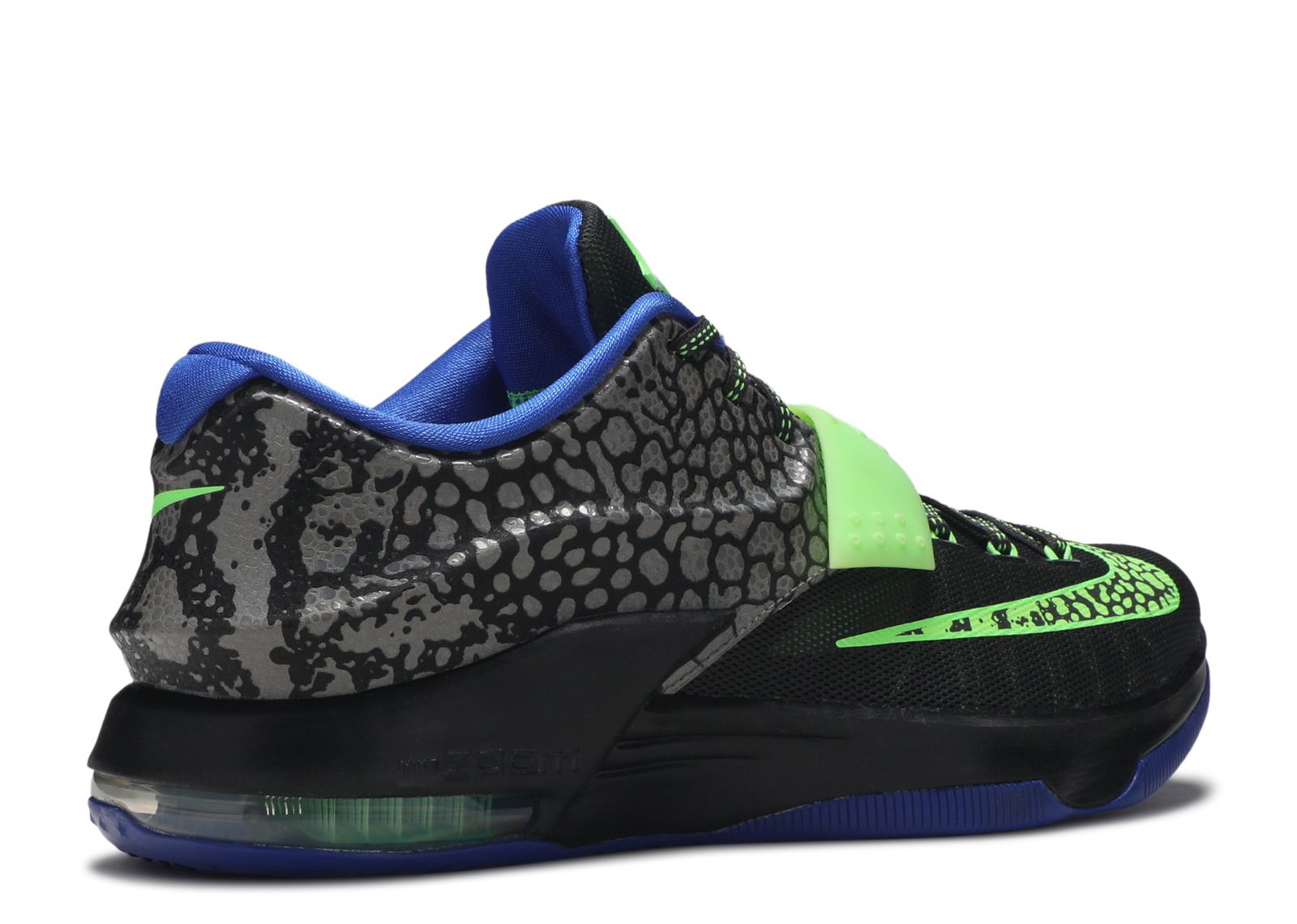 Kd 7 Electric Eel Nike 653996 030 Metallic Pewter Anthracite Lyon Blue Flash Lime Flight Club