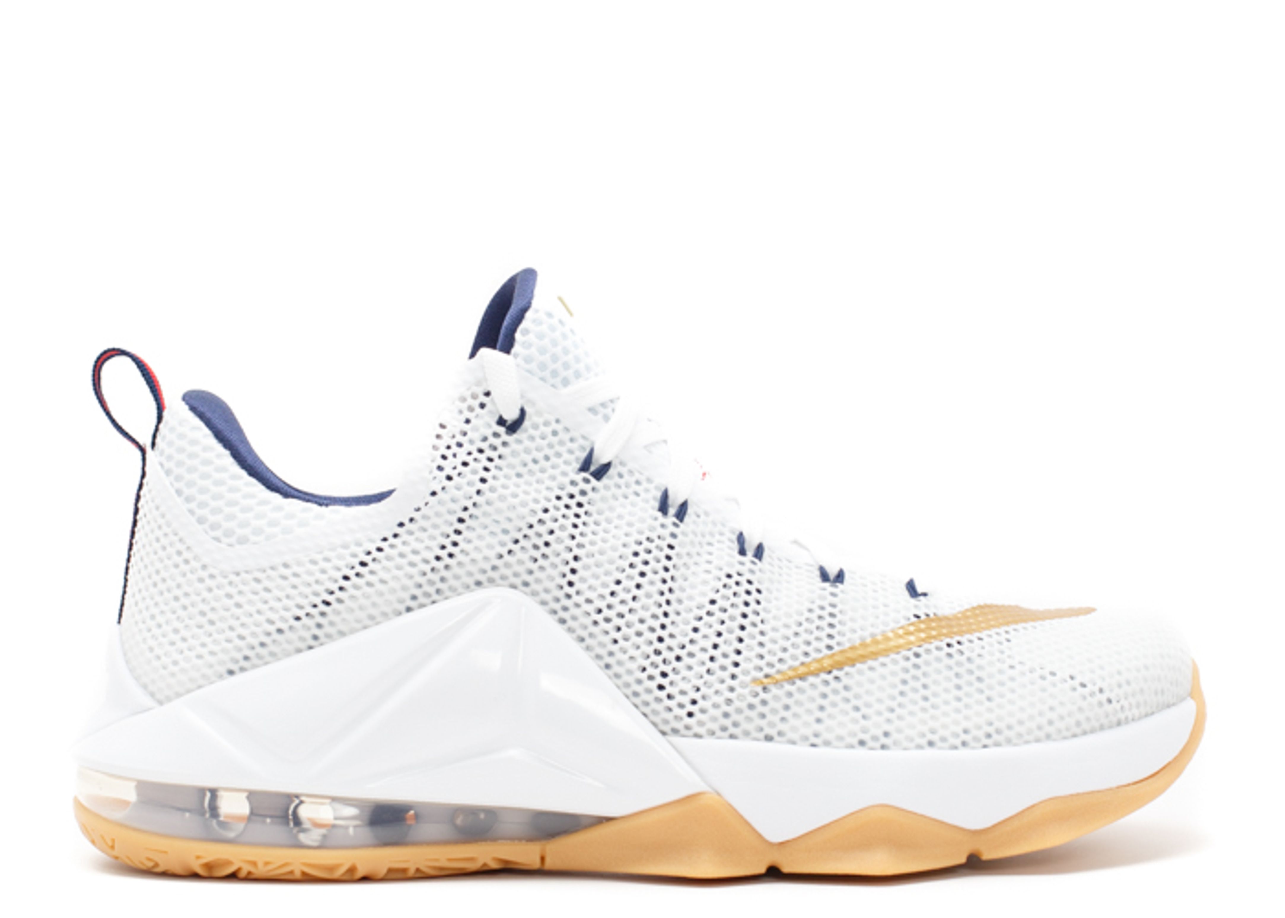 lebron 12 white and gold