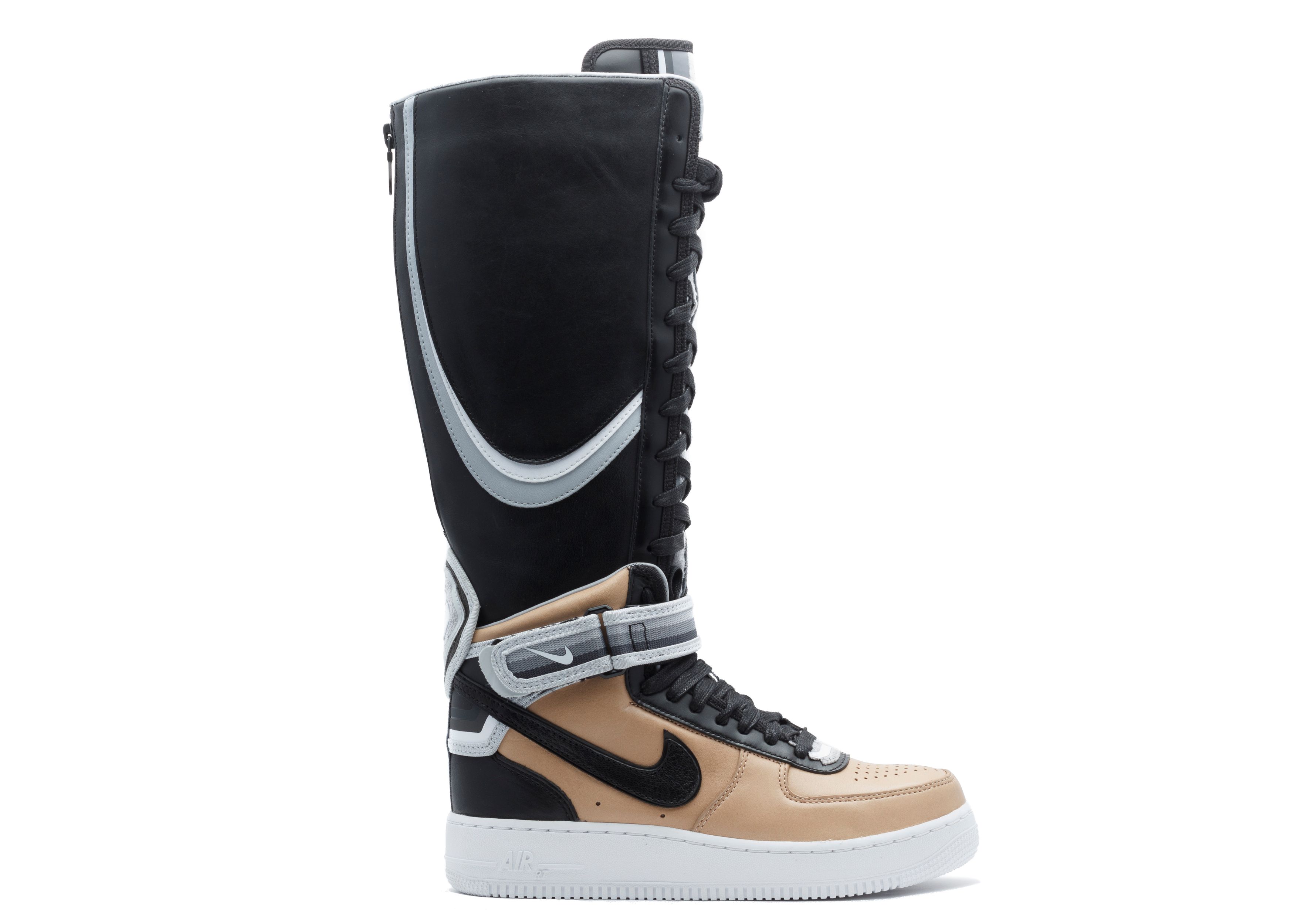 Size 6.5 - Nike Air Force 1 SP Tisci Vachetta Tan Black 669917-200 Nike Air Force 1 SP Tisci Vachetta Tan Black | Mercari main image 2