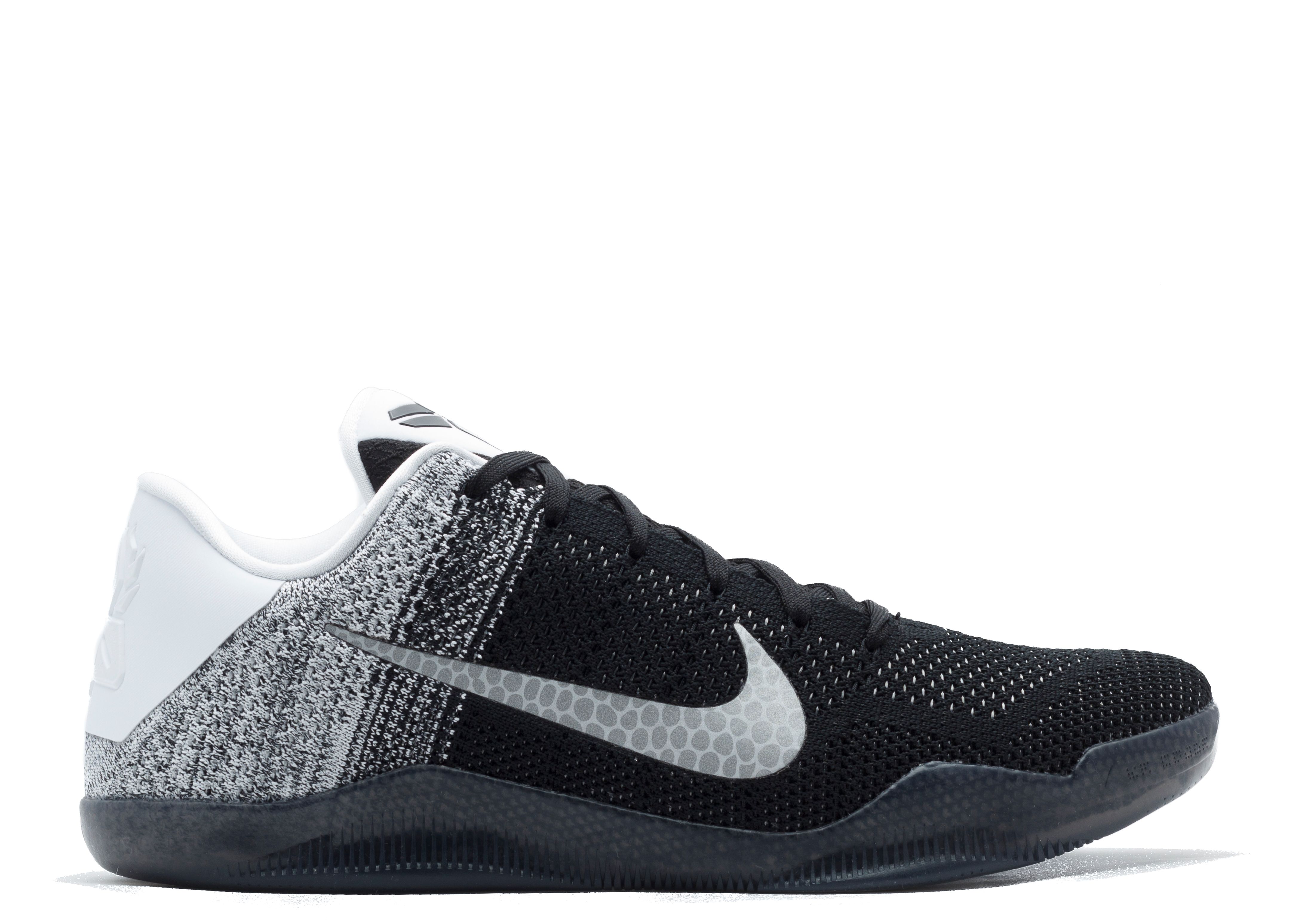 kobes shoes black and white