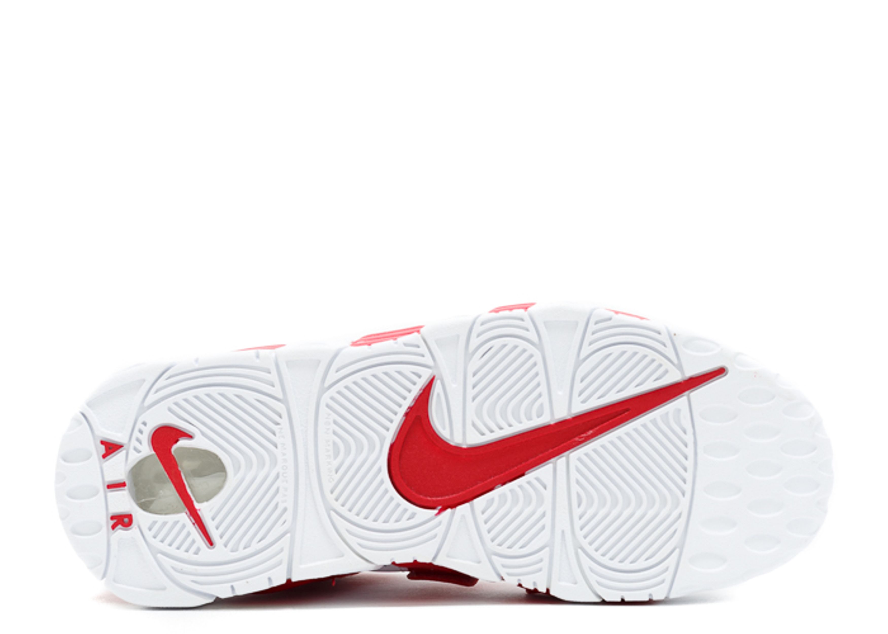 Air More Uptempo GS 'Gym Red' Nike 415082 100 white/gym red