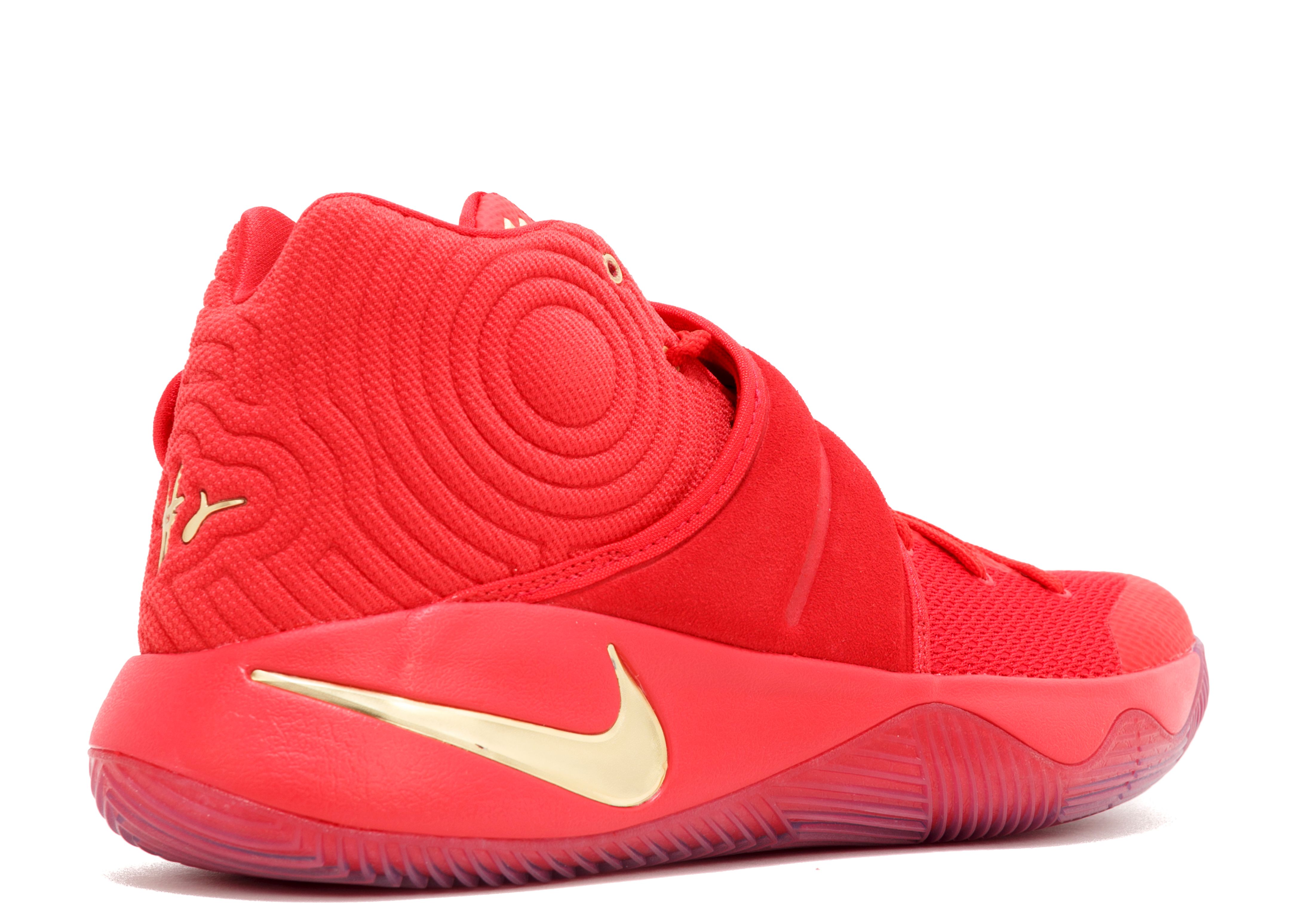 kyrie 2 red and gold