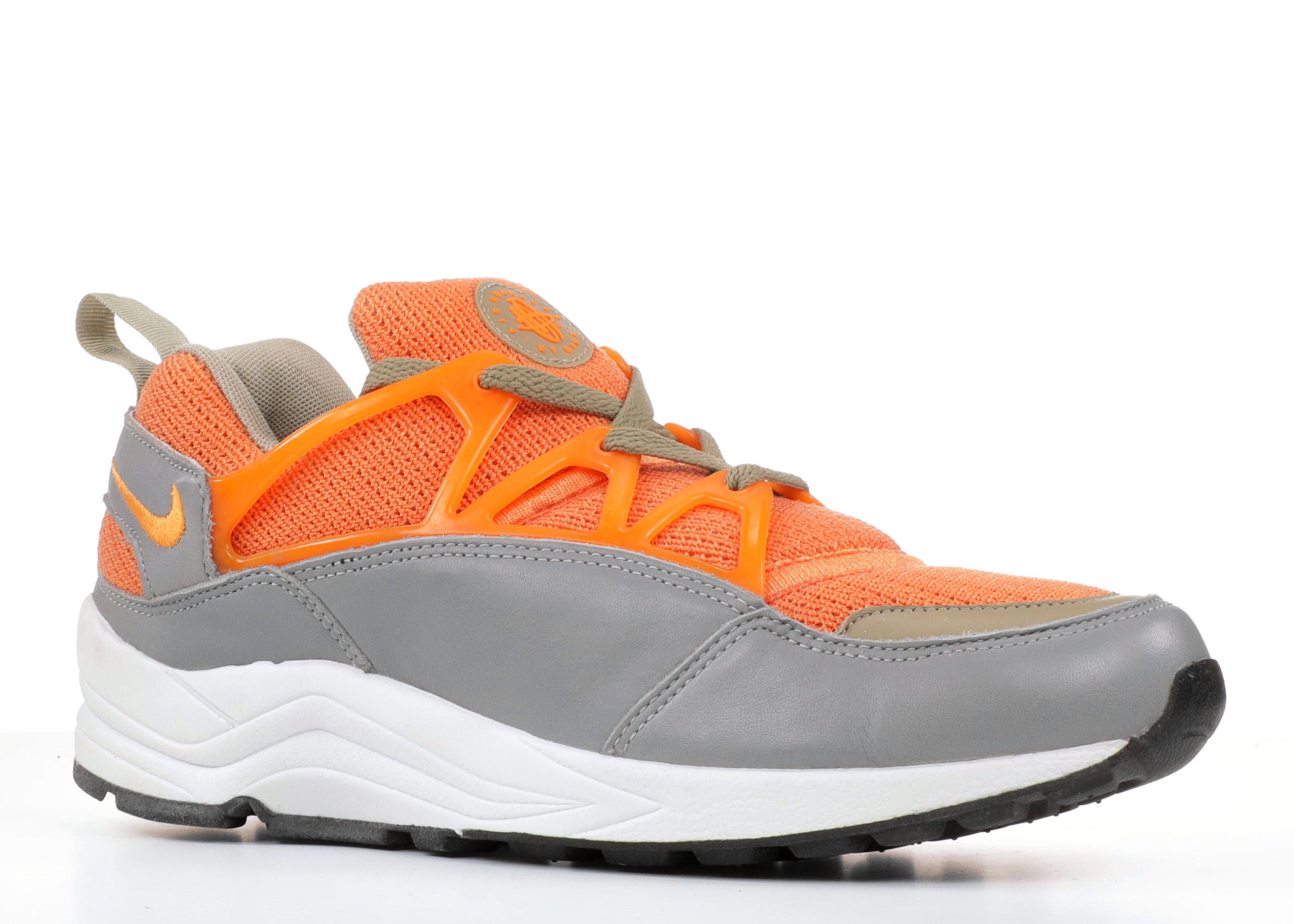 Stussy X Air Huarache Light Nike 081 Black Bright Mandarin Medium Grey Khaki Flight Club