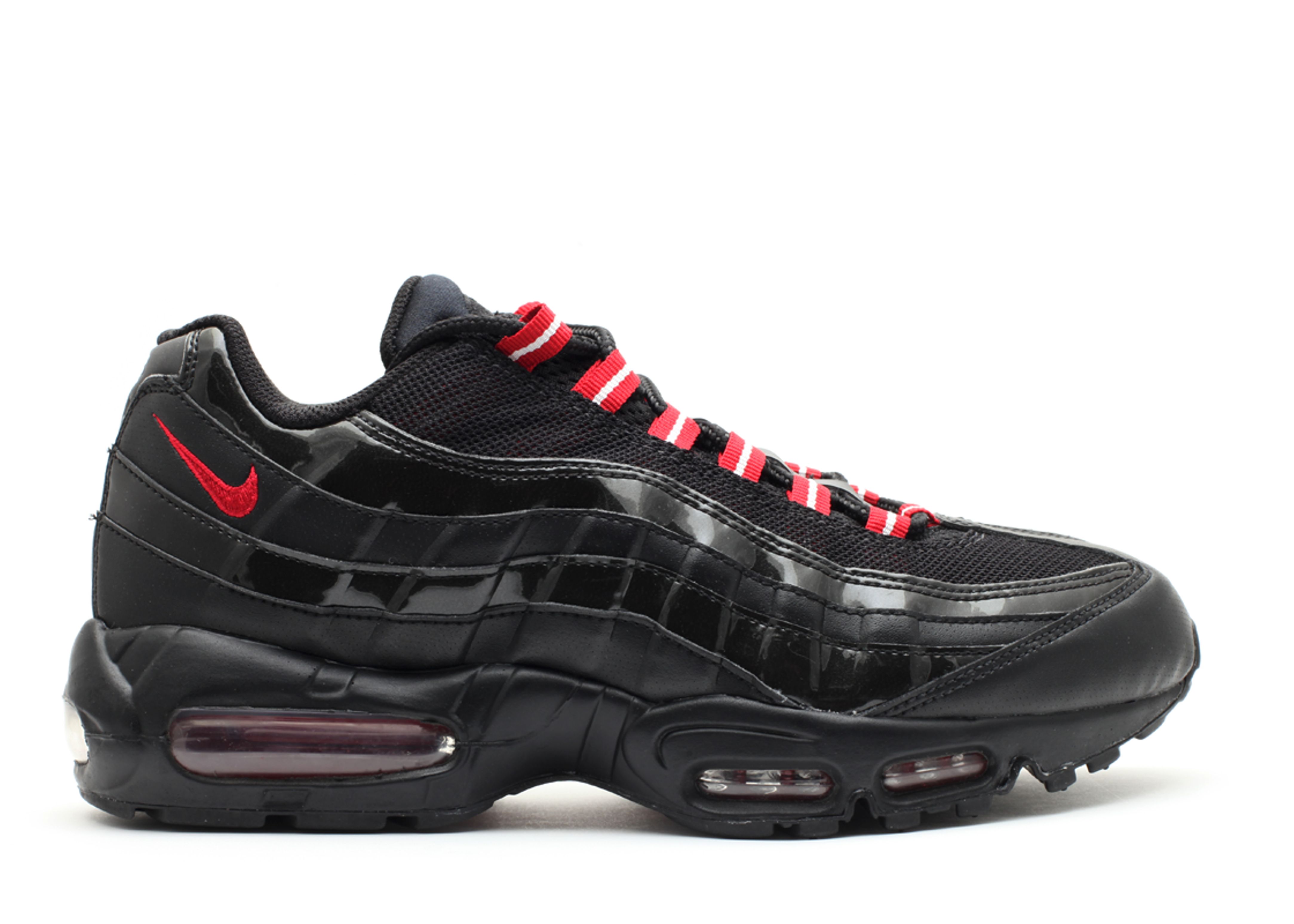 black and red 95 air max