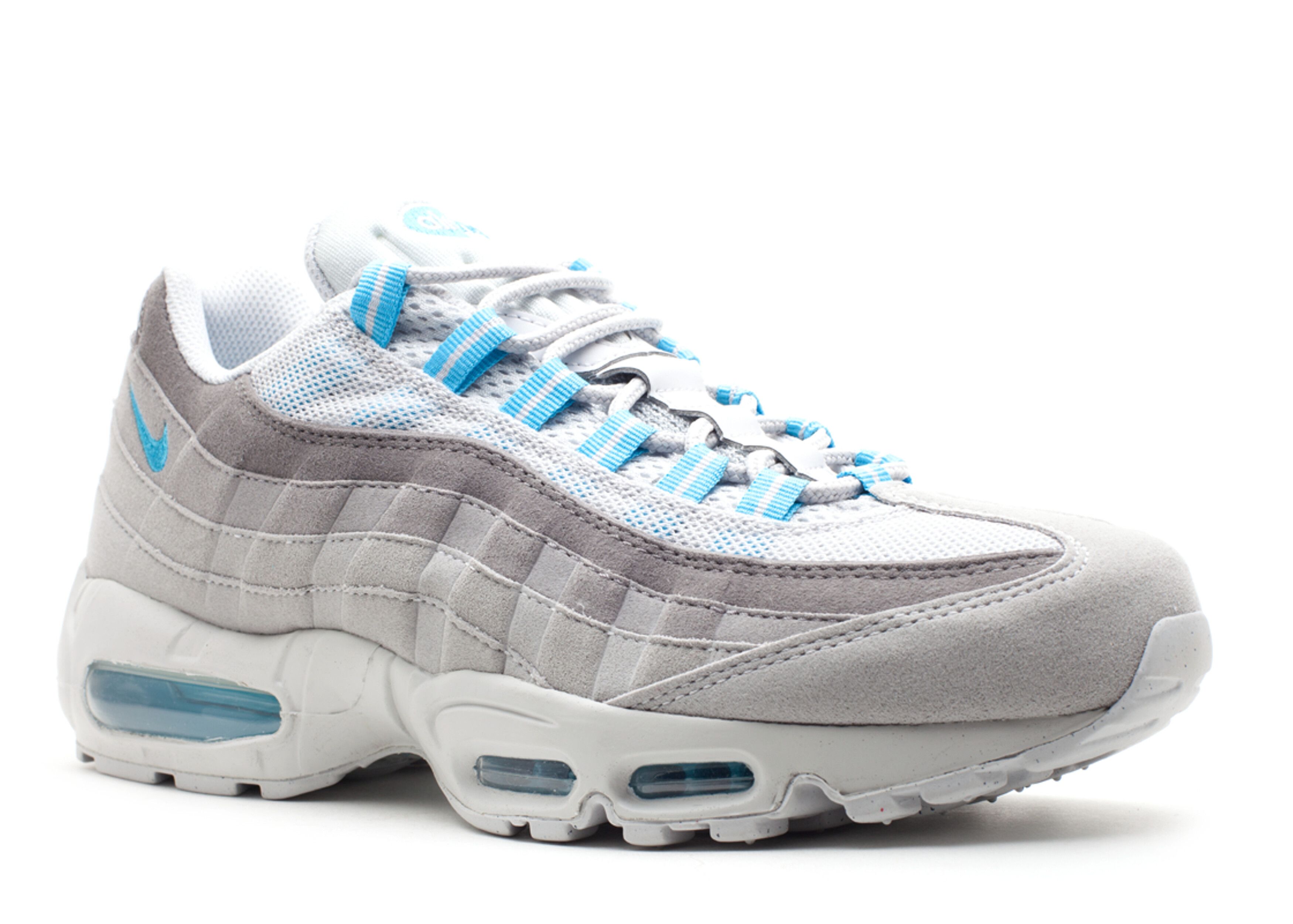 Nike Mens Air Max 95 Size 14 Blue Gray Athletic Running Shoes Sneaker 609048-404 Air Max 95  main image 2