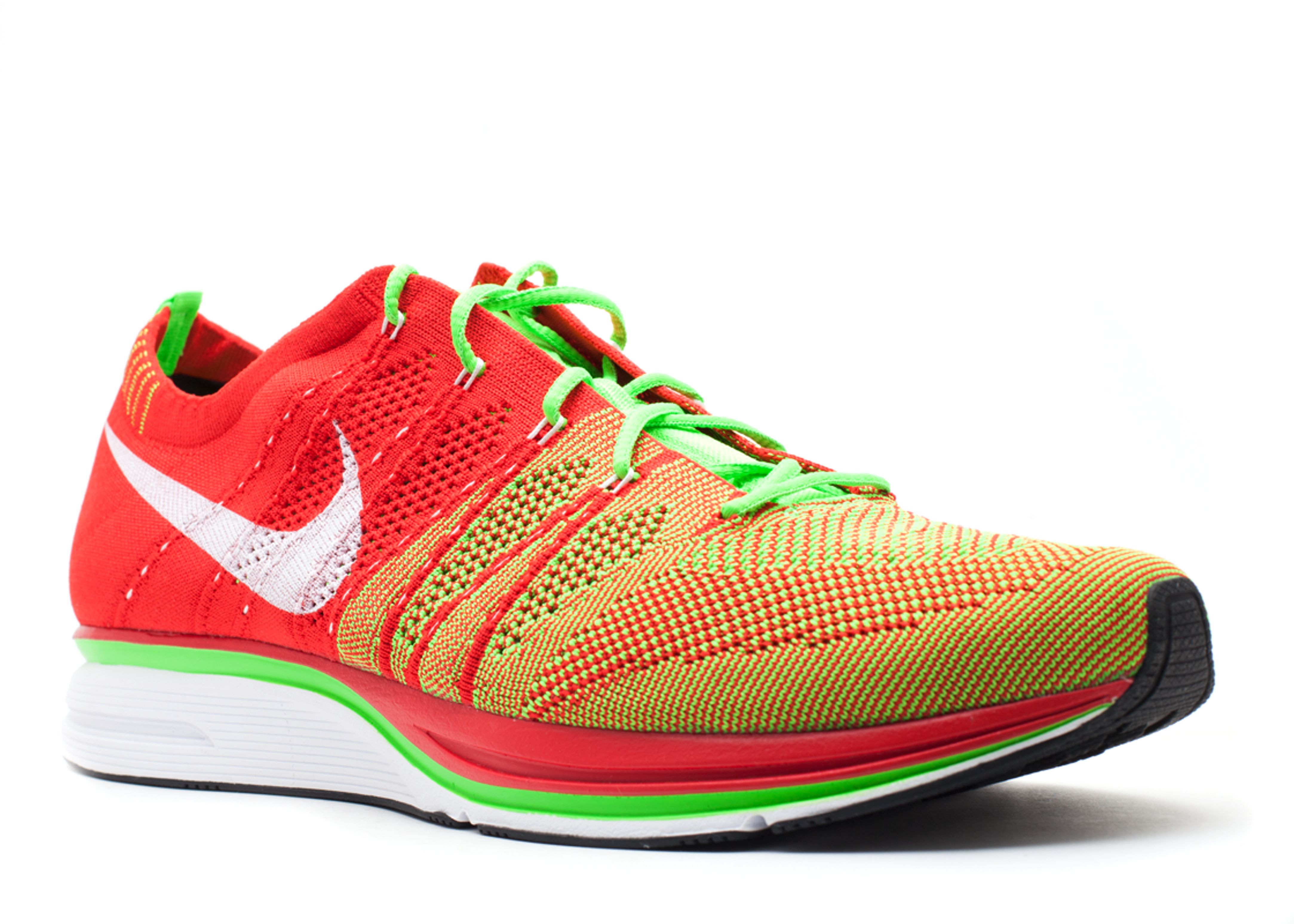 Nike Flyknit Trainer+ Shoes Mens Size 11 Red Volt Running Sneakers 532984-631 Size 6 - Nike Flyknit Trainer+ Red for sale online | eBay main image 2