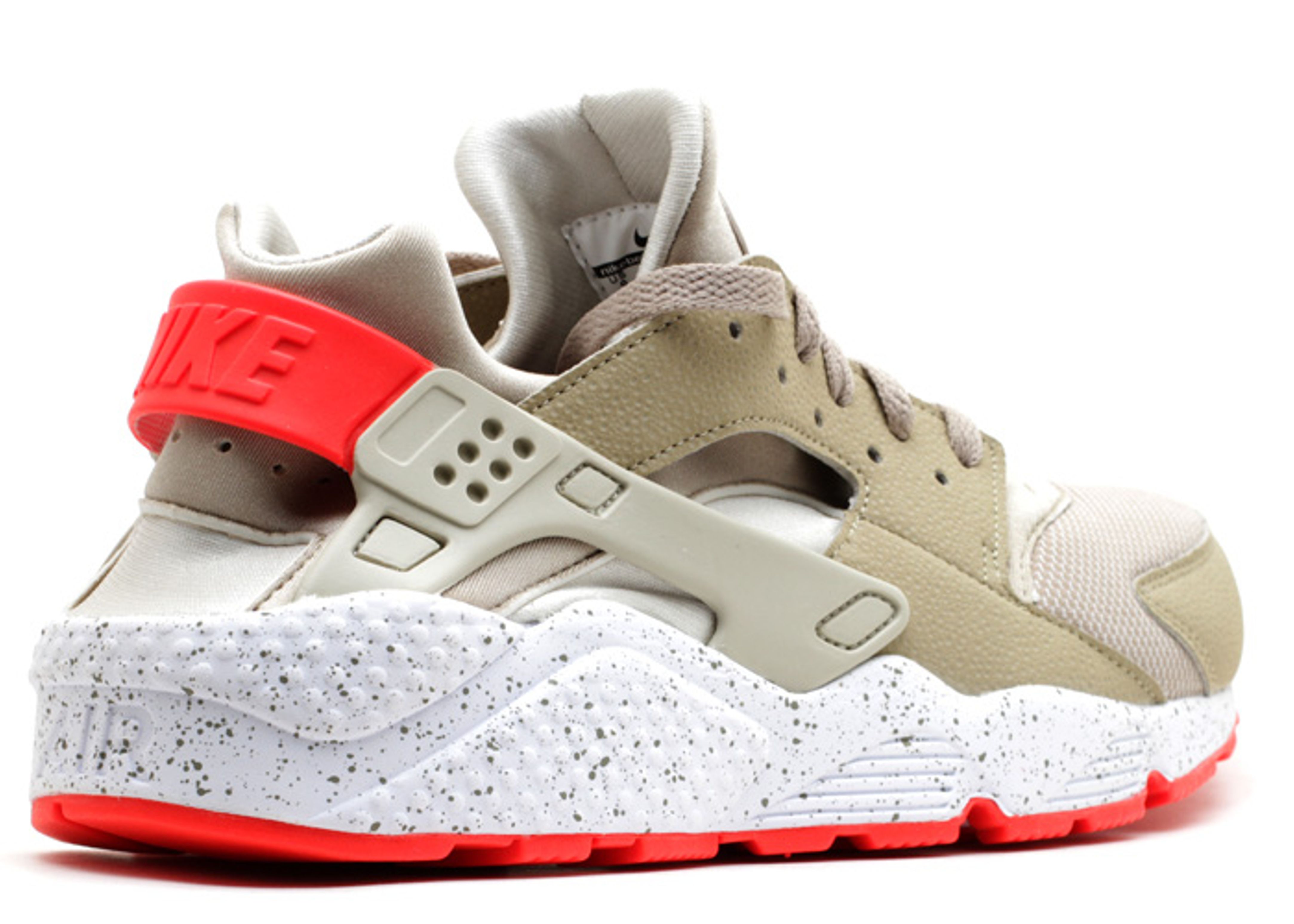 huarache light beige laser crimson