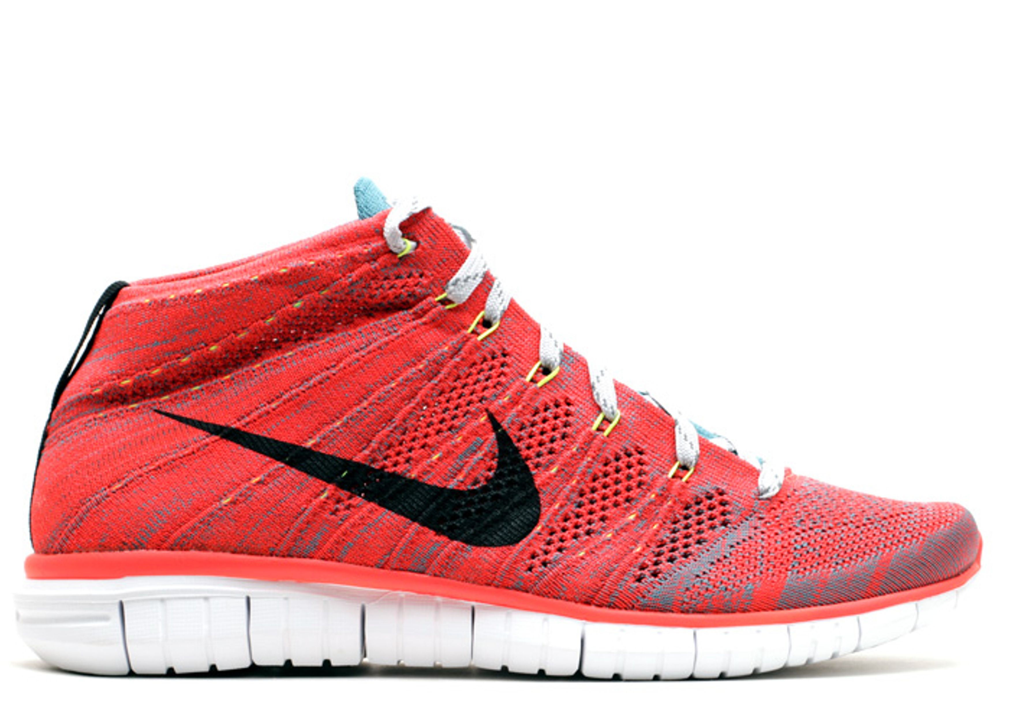 Free Flyknit Chukka - Nike - 639700 600 - brght crmsn/lght  display picture 2