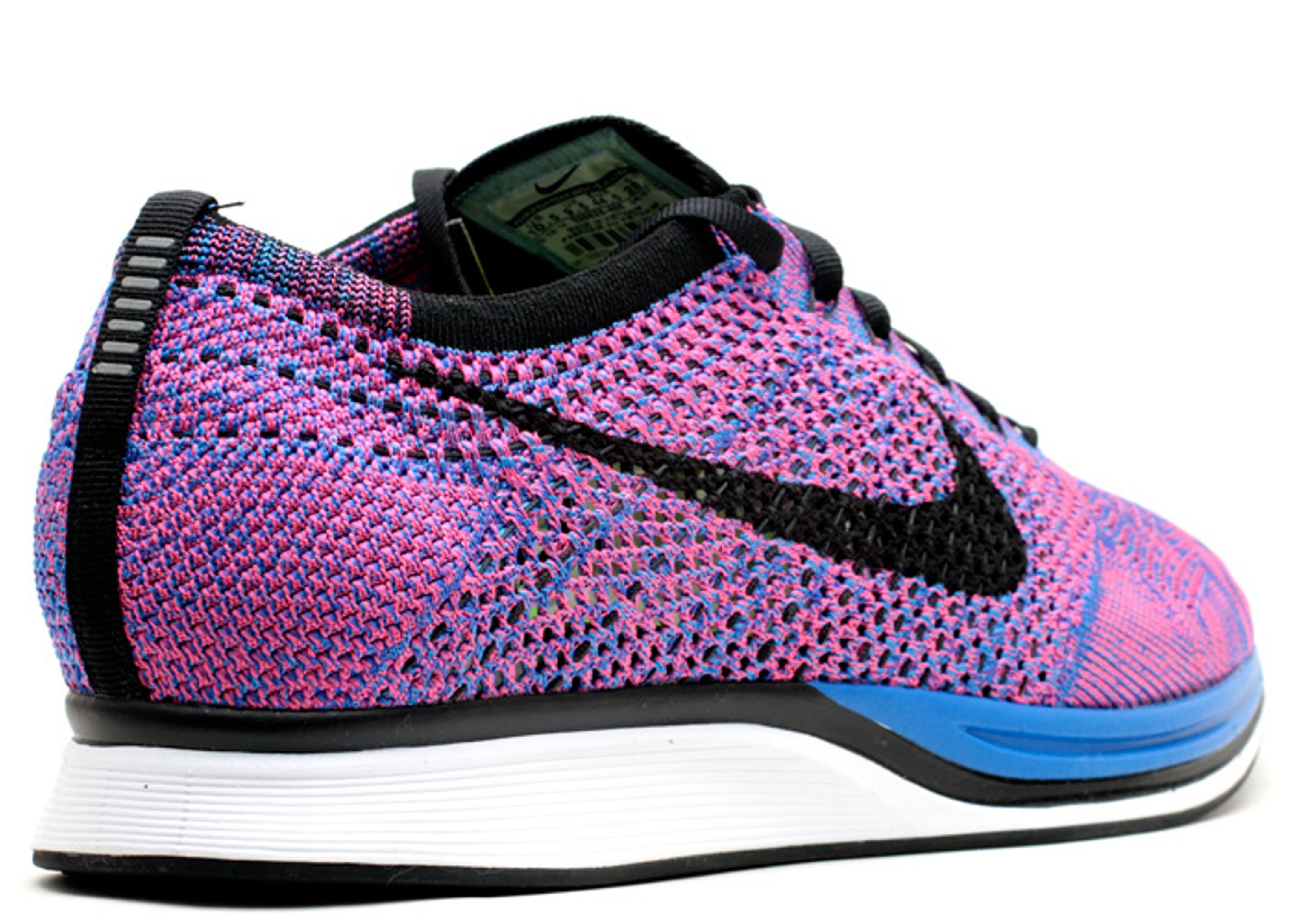 Nike Flyknit Racer  Size 13 Game Royal 526628-400 Road Racing Purple Pink Nike Flyknit Racer Size 13 Game Royal | Mercari main image 3