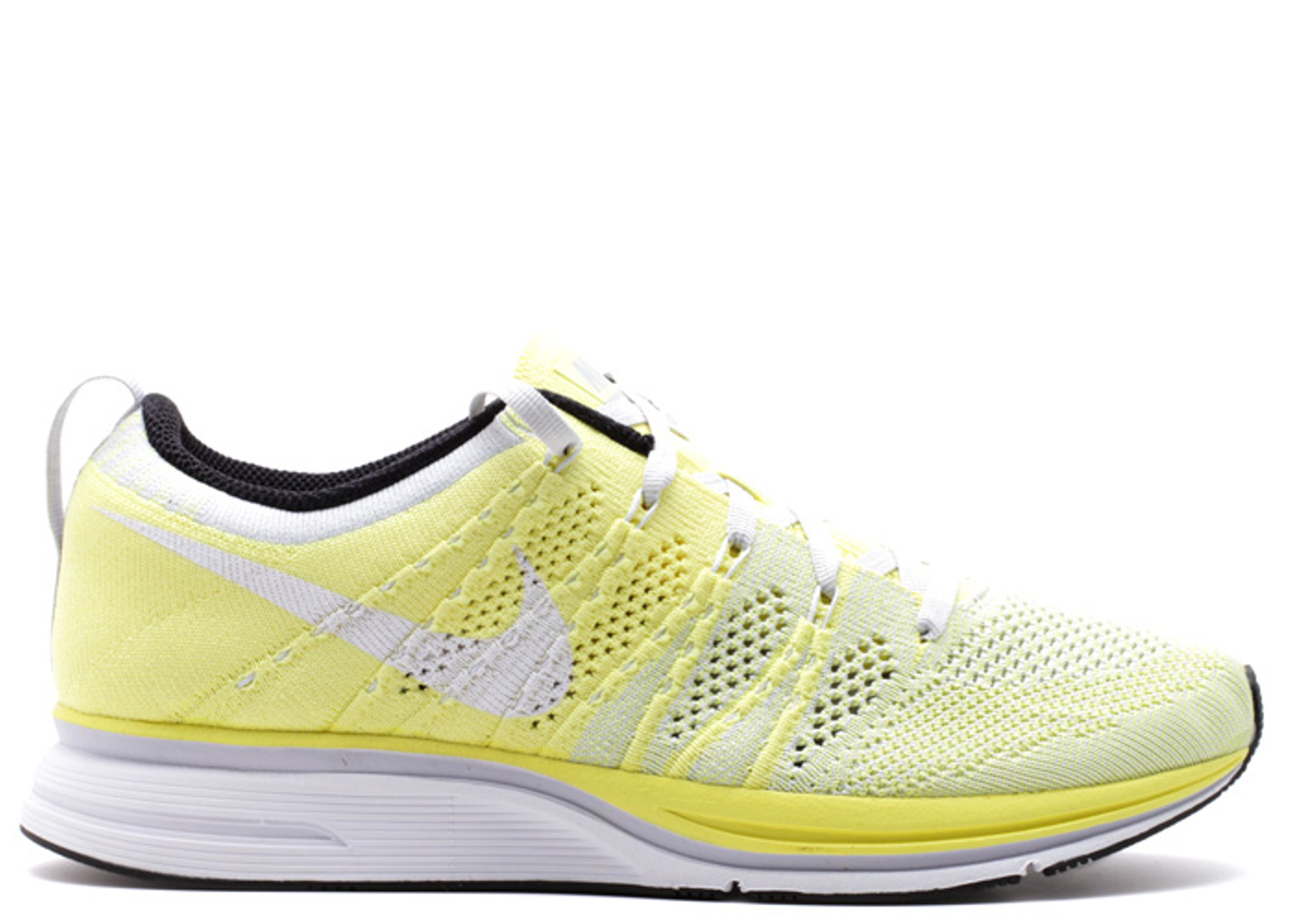 nike flyknit trainer yellow