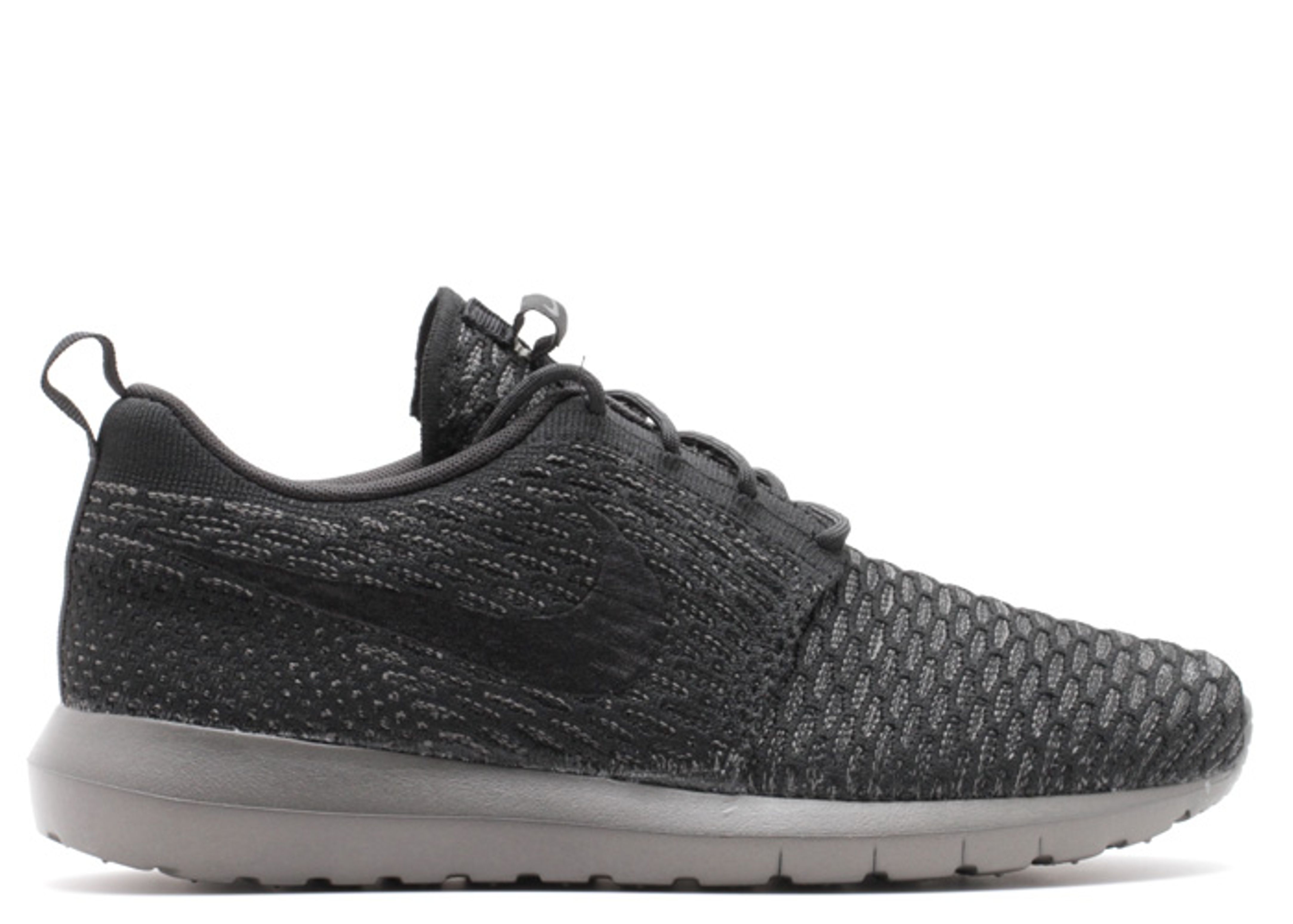 nike roshe run flyknit midnight fog