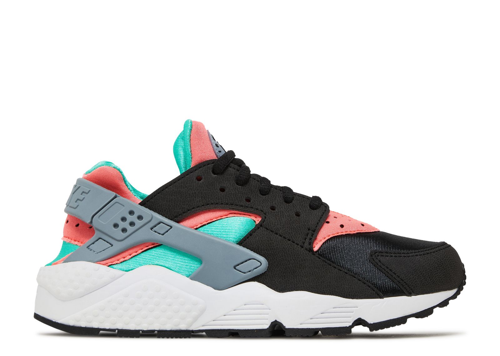 Nike wmns air huarache run black 2025 menta hot lava