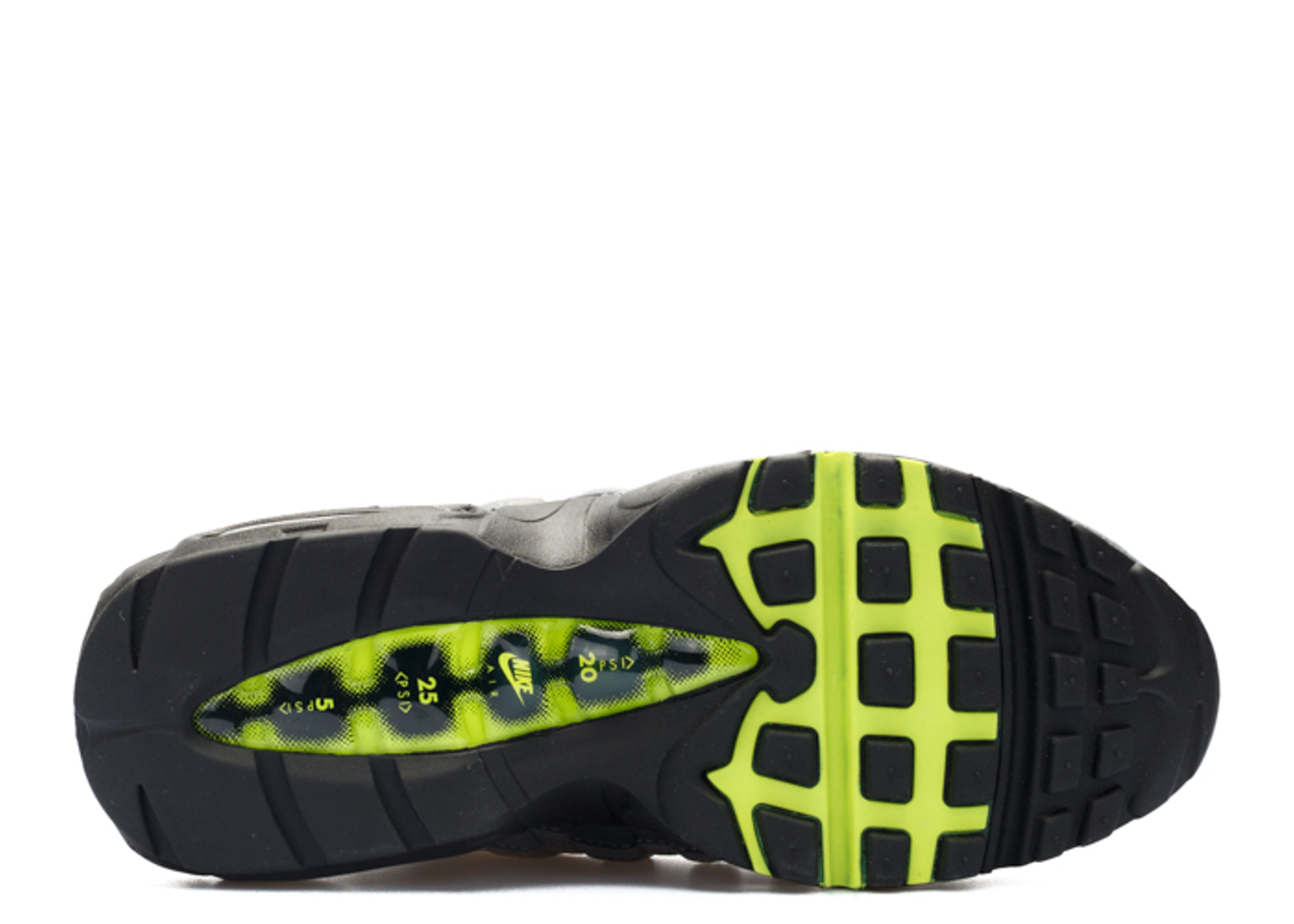 Wmns Air Max 95 'Volt' - Nike - 307960 002 - black/volt