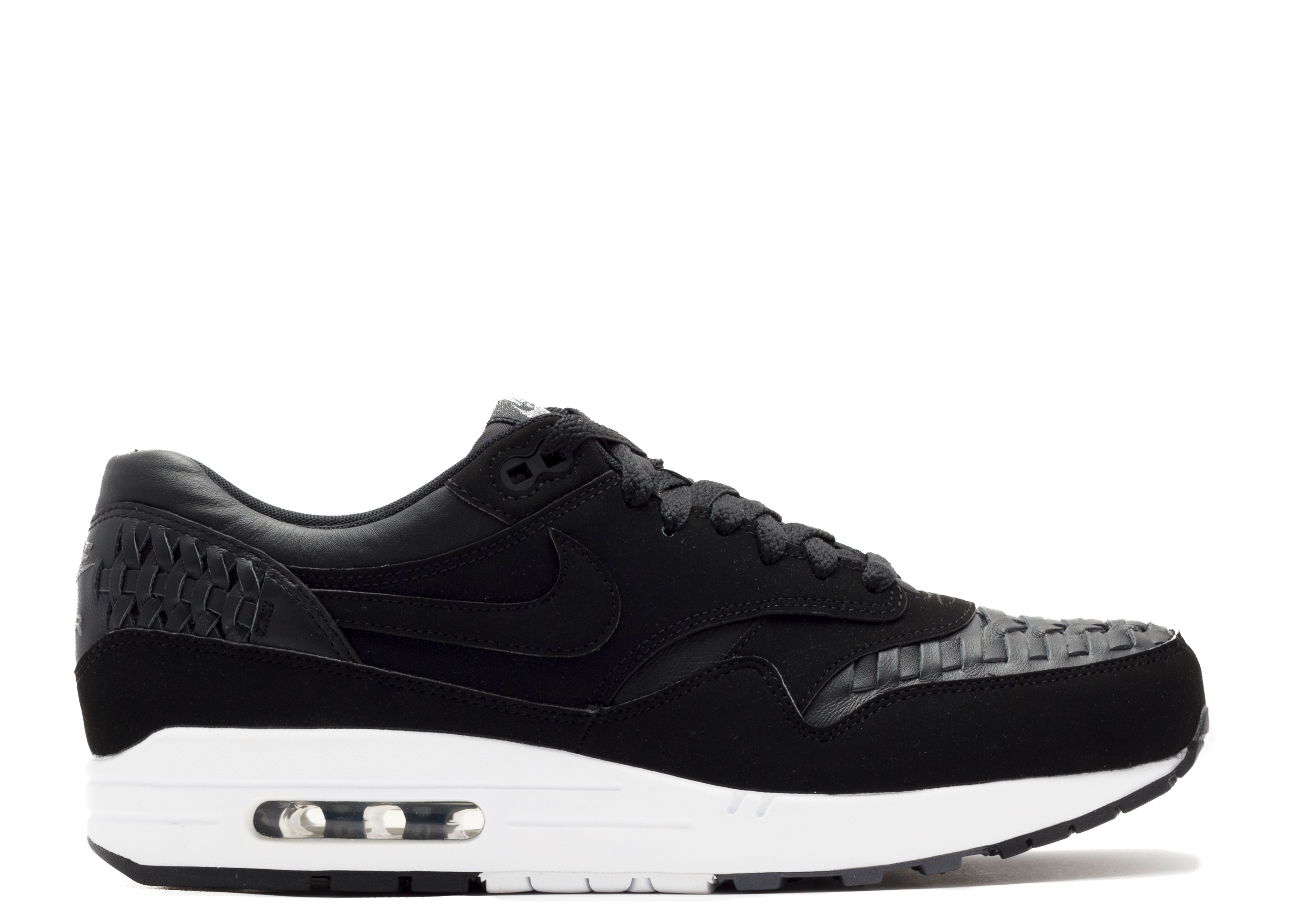 Air Max 1 Woven Black Dark Grey Nike 725232 001 black black dark grey Flight Club Japan