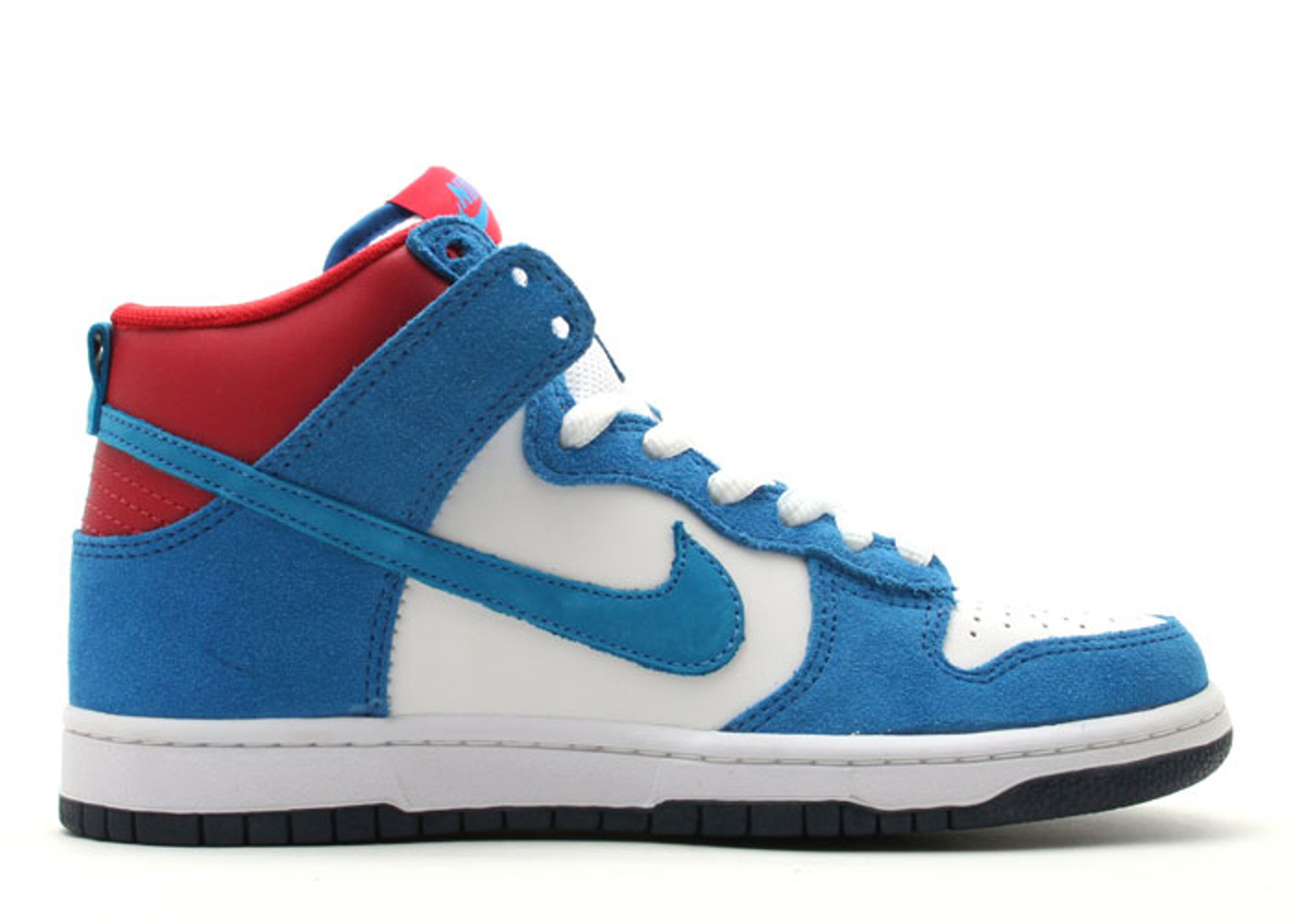 Dunk Hi Sb Emb - Nike - 315681 141 - white/neptune blue-military 