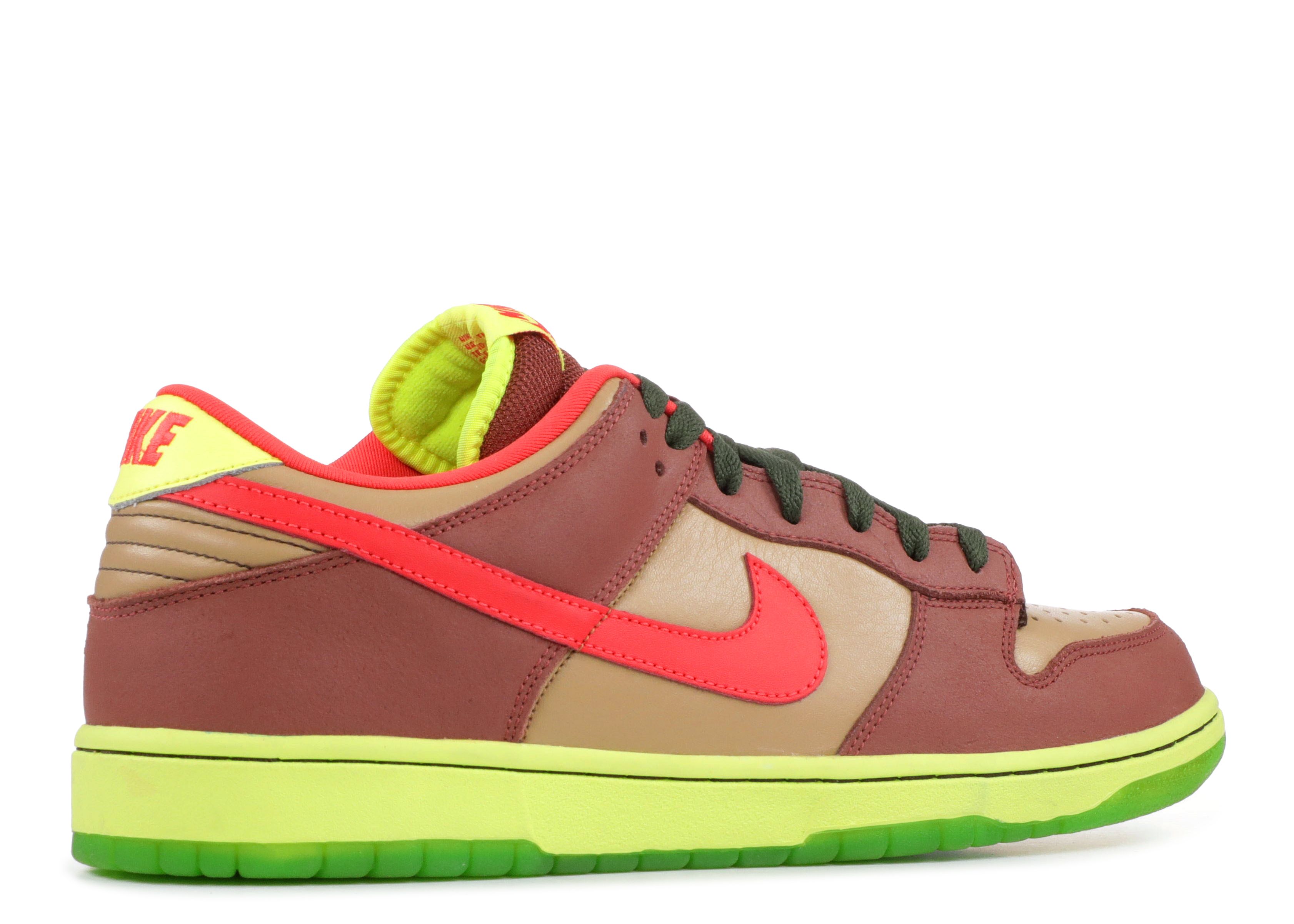 Dirty Dunk① jakebllockyoyo Dunk Low Premium - Nike - 307696 231 - bison/celery-barely