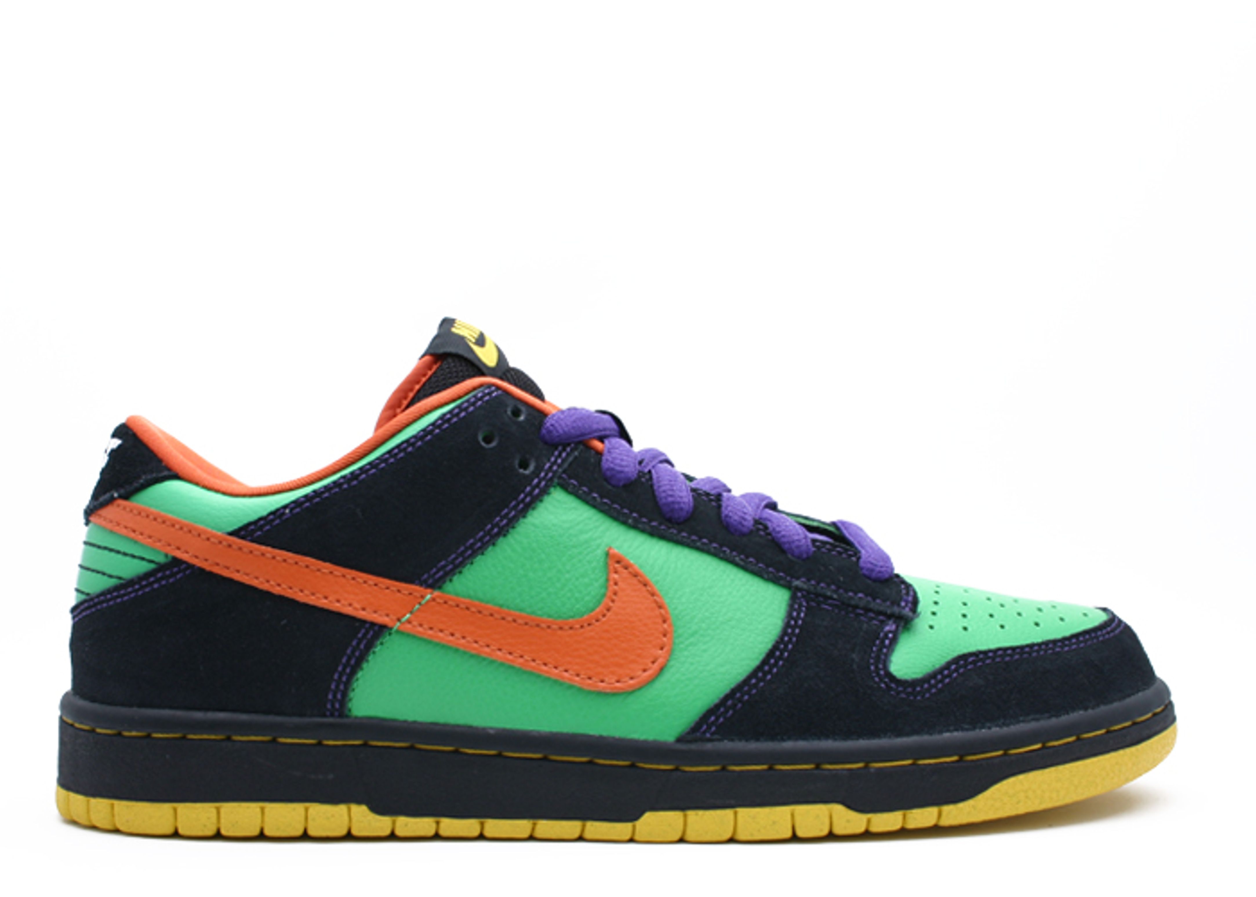 Dunk Low Premium SB - Nike - 313170 381 - green spark/hoop orange ...