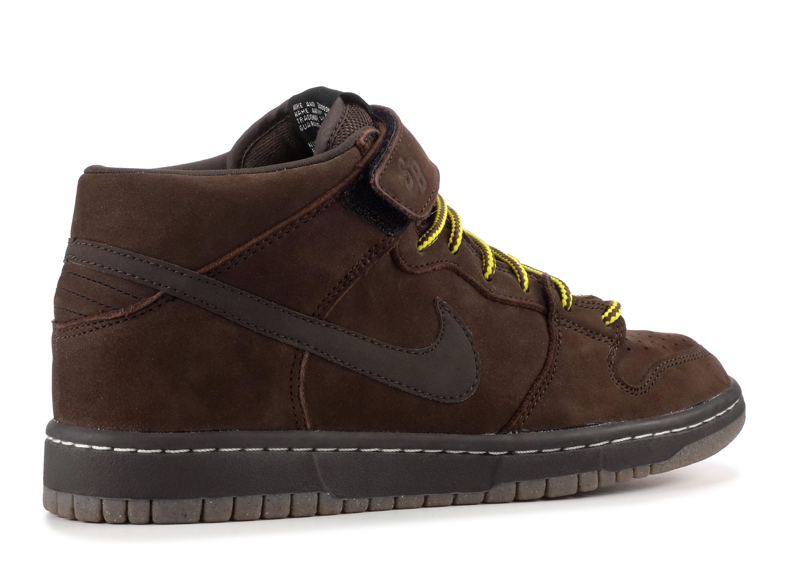 Dunk Mid Premium Sb - Nike - 314381 221 - dark chocolate/dark