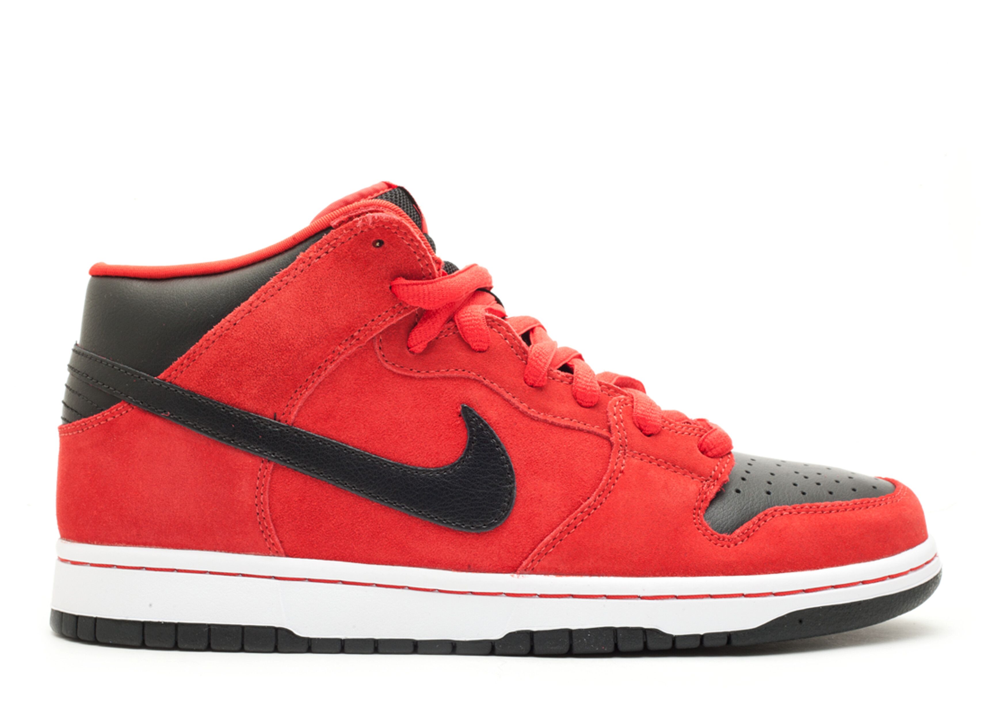 Dunk Mid Pro Sb - Nike - 314383 600 - sport red/black | Flight Club