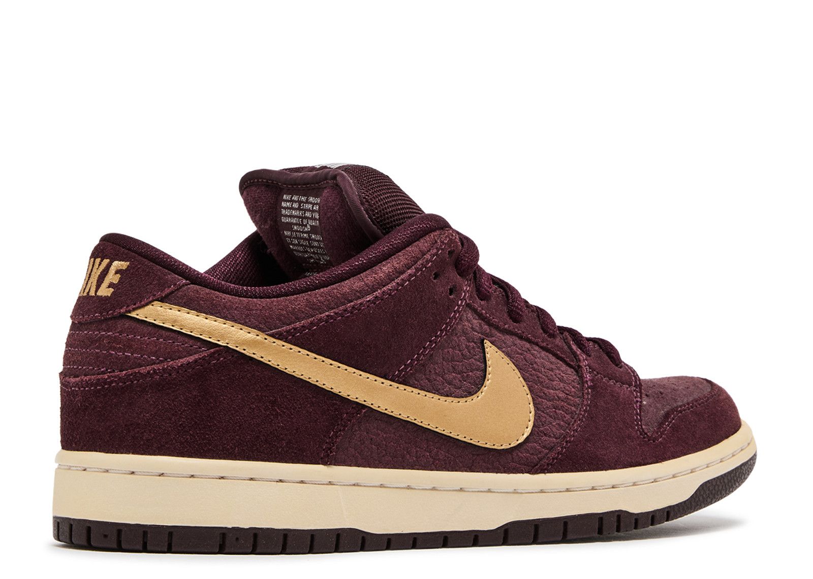 Dunk Low Pro SB 'UK Passport' - Nike - 304292 600 - deep burgundy