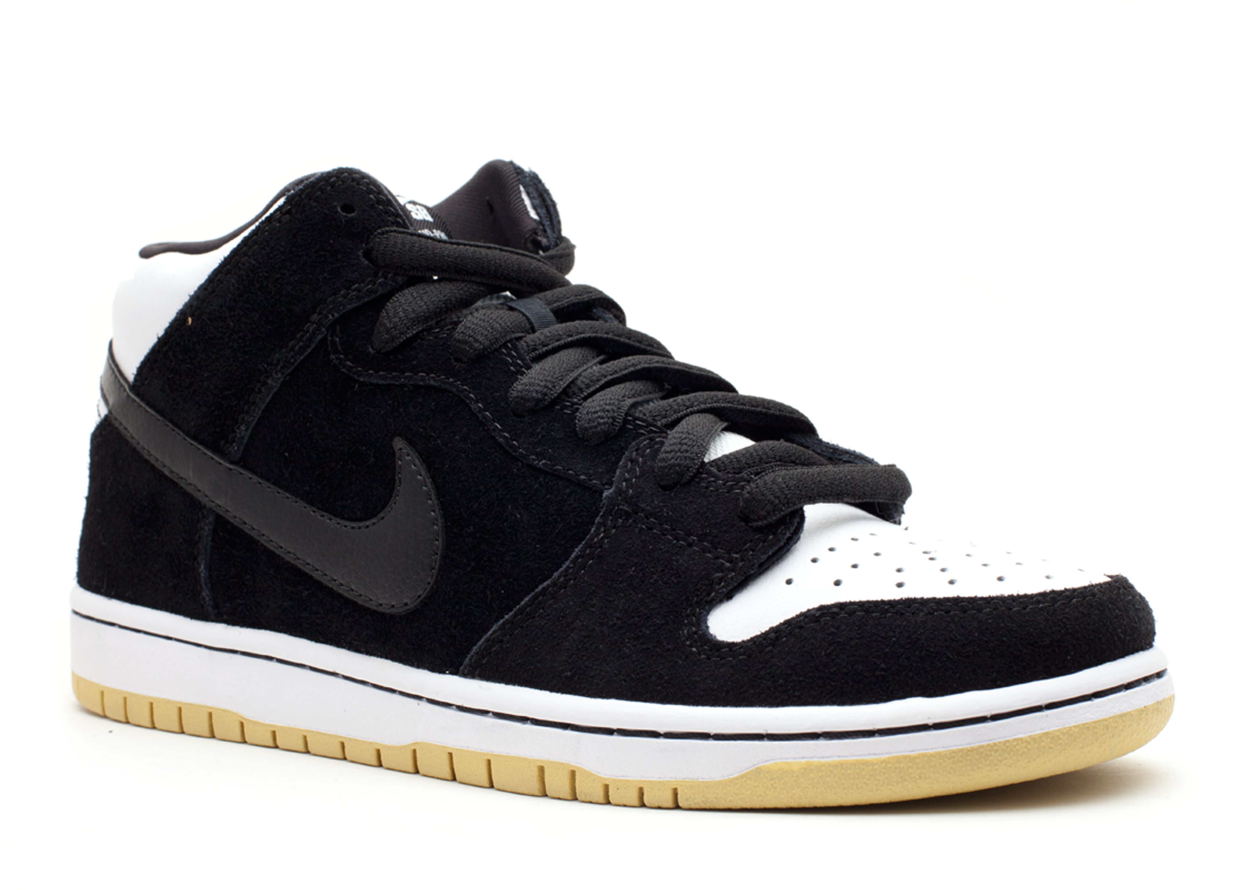 Nike SB Dunk Mid Pro Black White Sneakers 314383-006 Men’s Shoe Size 11 NIKE DUNK MID PRO SB BLACK-WHITE-ANTHRACITE SZ 8.5  main image 4