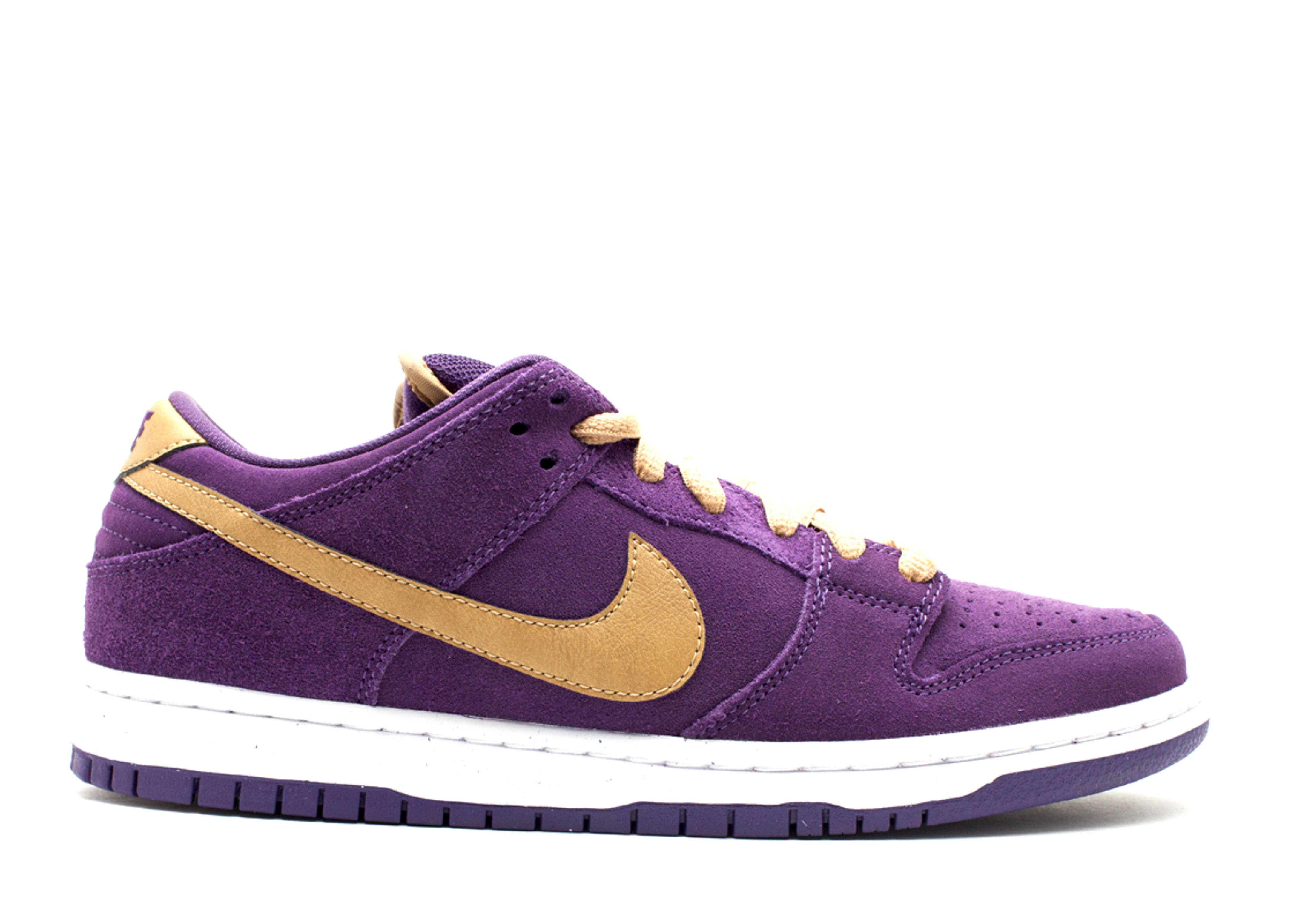 nike sb purple gold