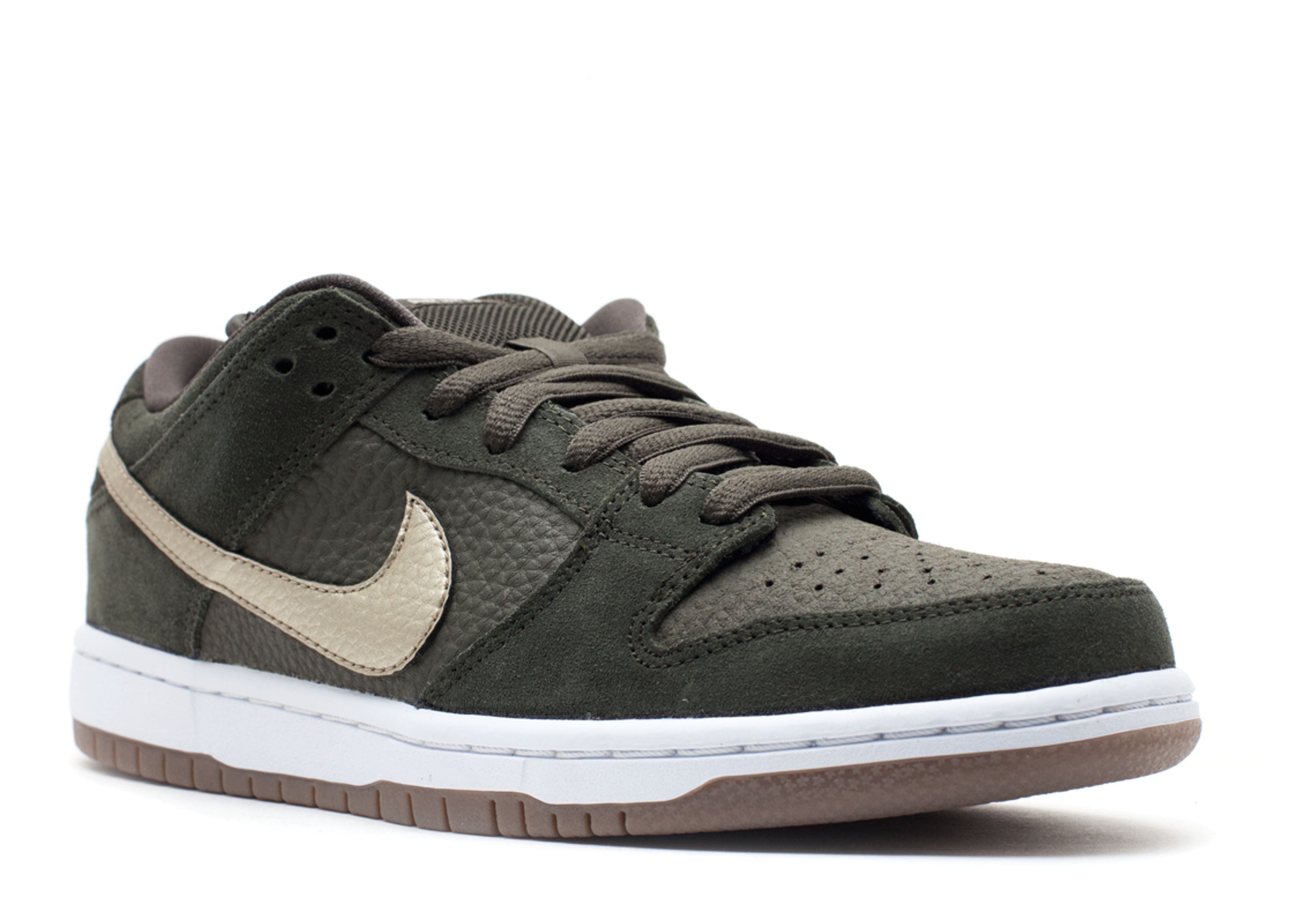 NIKE SB Dunk Low Pro Sequoia White Gum, size 6. Great condition, hard to find! Size 11, 11.5, 12 - Nike SB Dunk Low Pro White Gum ISO  main image 3