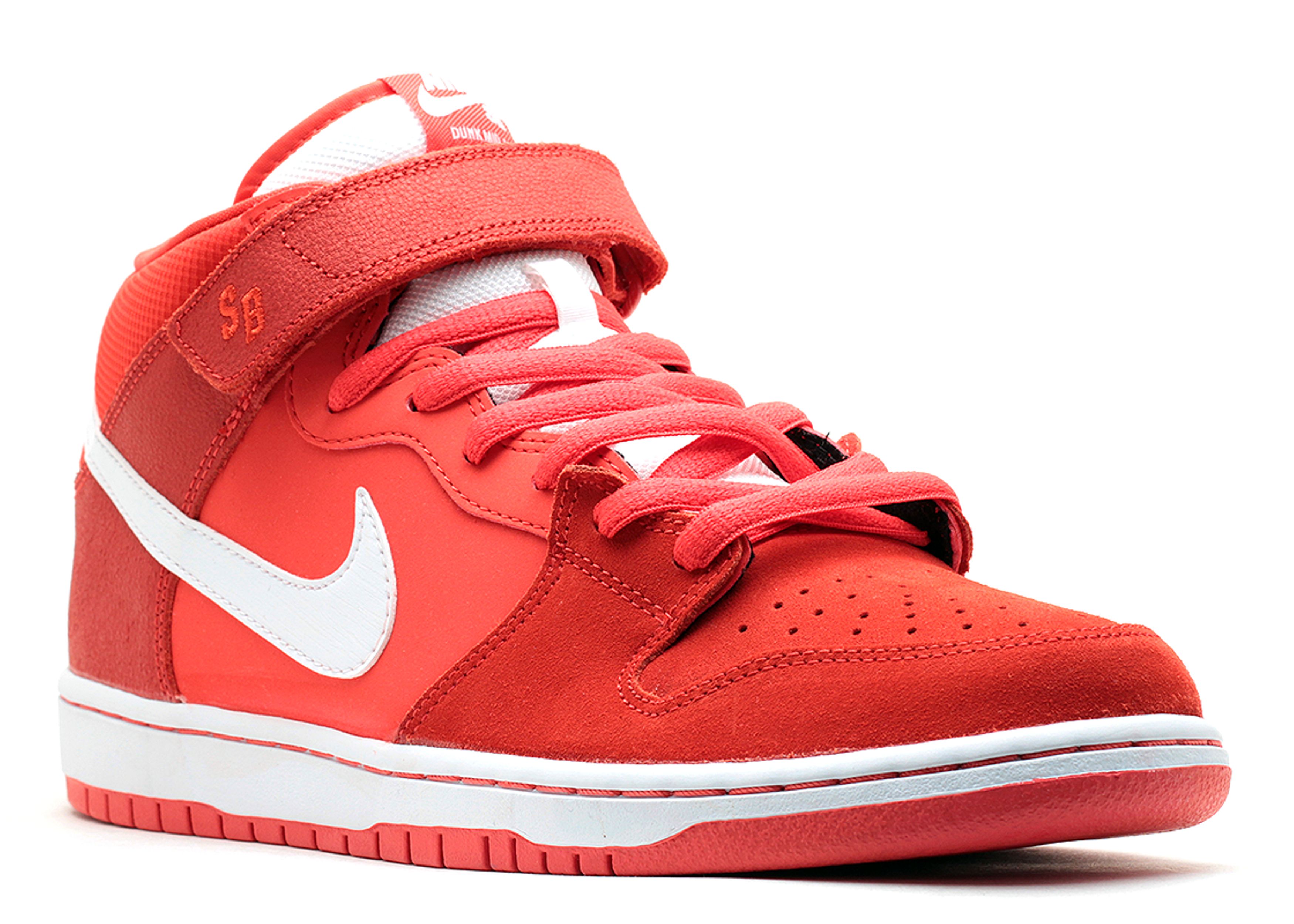 Dunk Mid Pro Sb - Nike - 314383 616 - lt crimson/white-lt crimson 