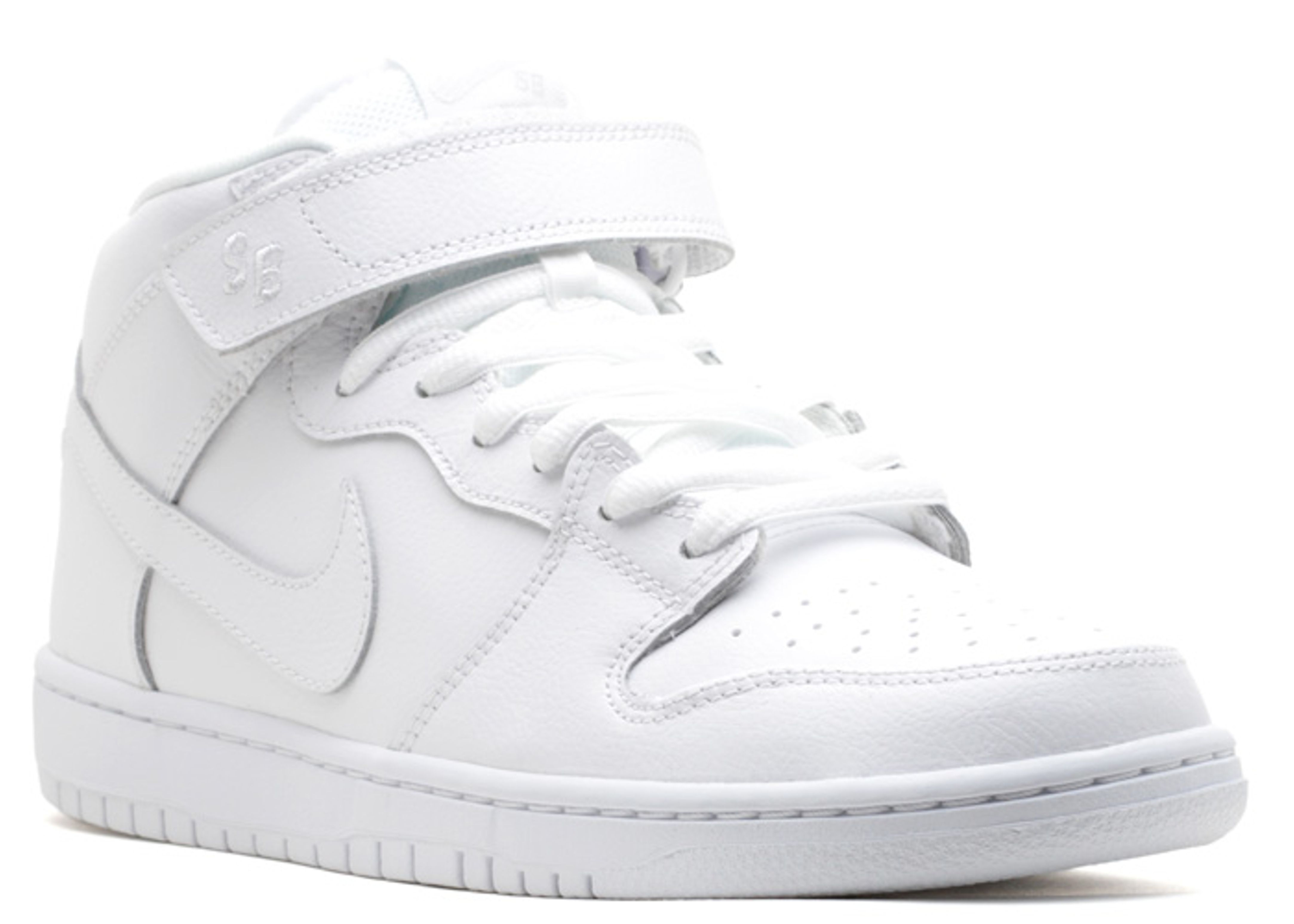 Dunk Mid Pro Sb Nike 314383 110 white white lt base grey Flight Club