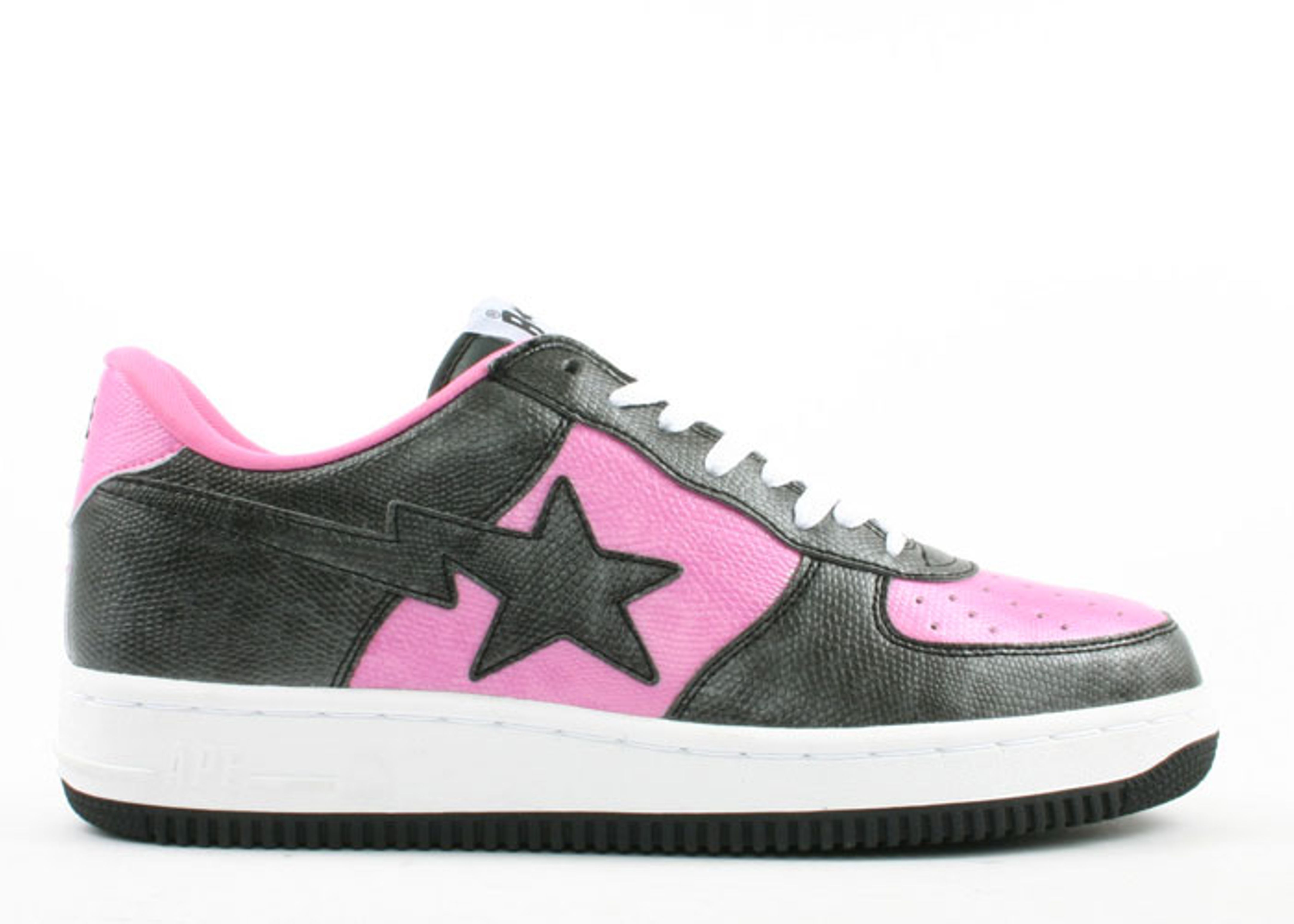 U.N.K.L.E. X Bapesta FS 001 Low 'Un U.N.K.L.E. Black Pink' - BAPE - 239 -  black/pink | Flight Club