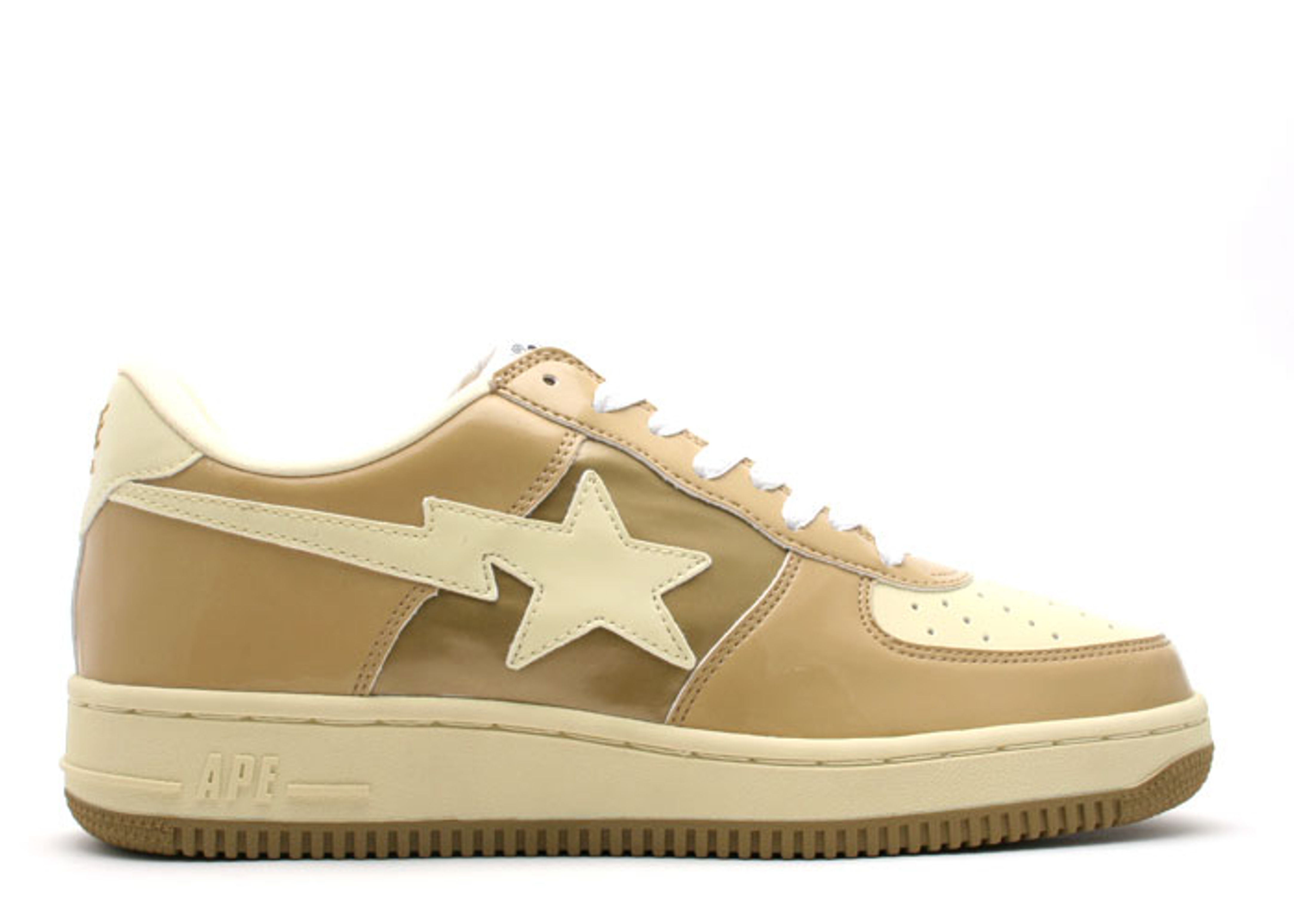 Bapesta FS 001 Low 'Beige Brown' - BAPE - 501 - beige/brown