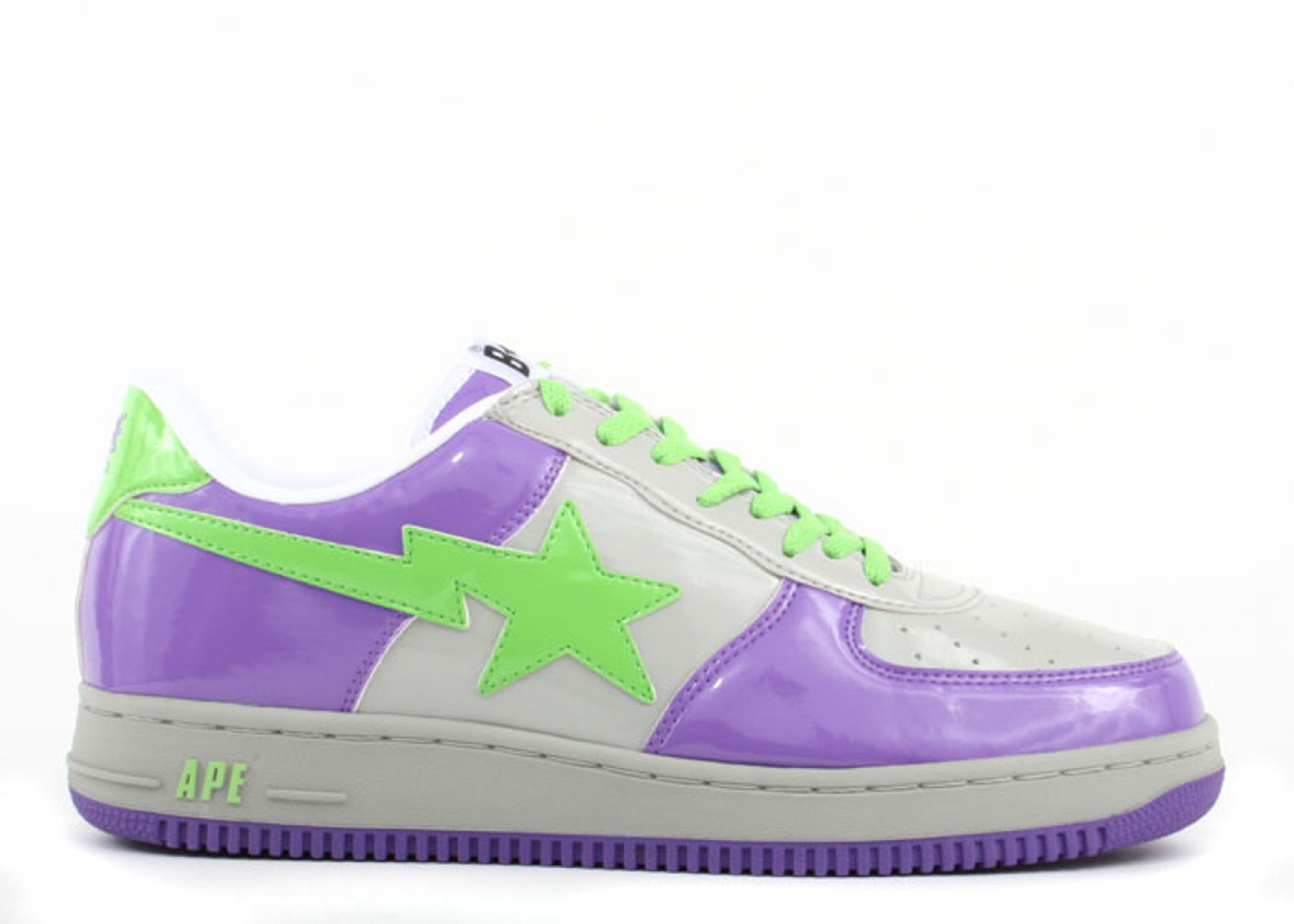 purple bapesta