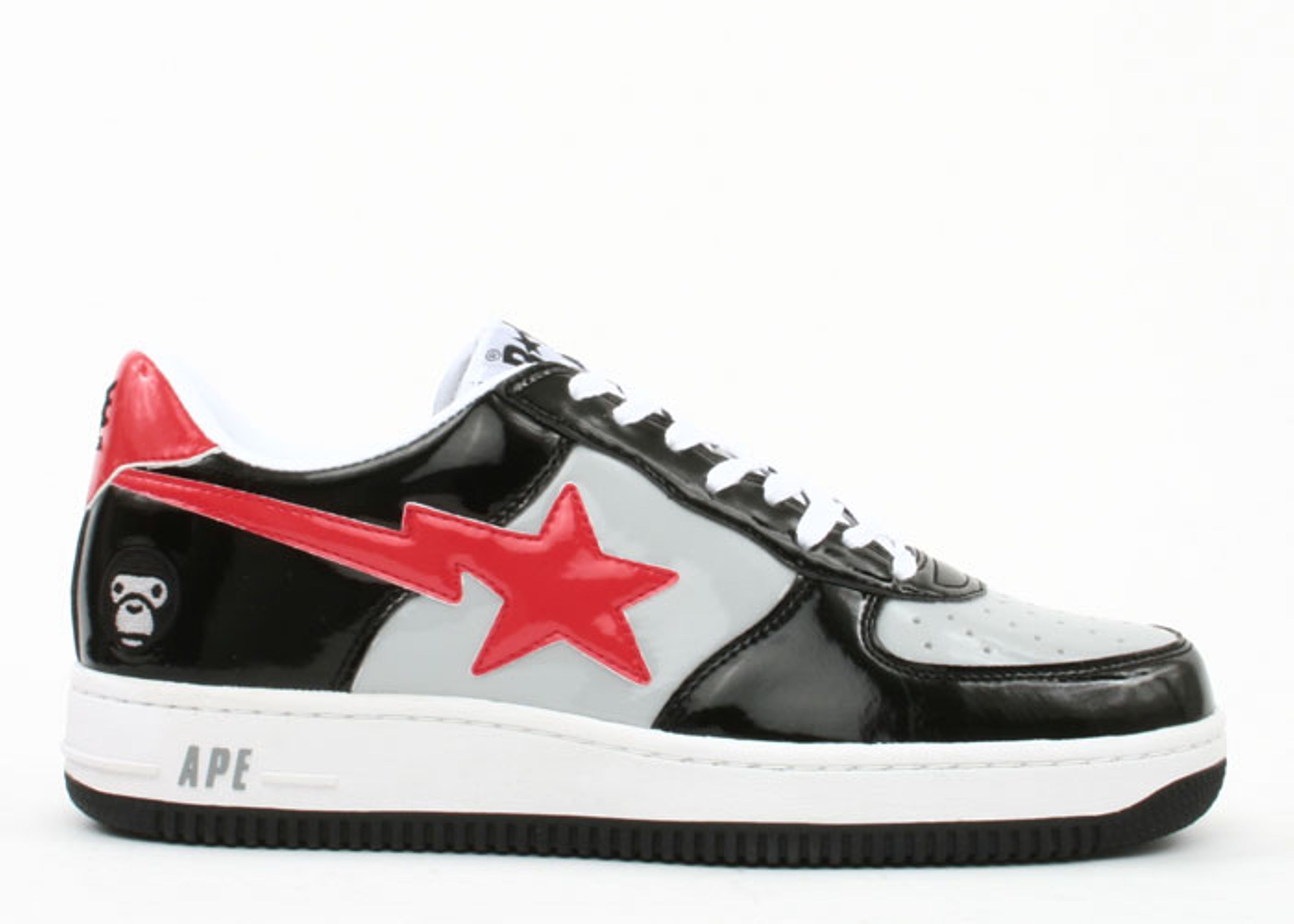 Кроссовки Bape sta Black White