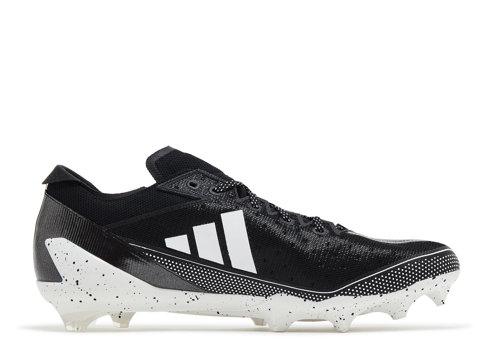 Adidas Adizero Electric Football Cleats Men\'s 11 Snack Attack White Black IE4401 Adizero Electric  main image 3