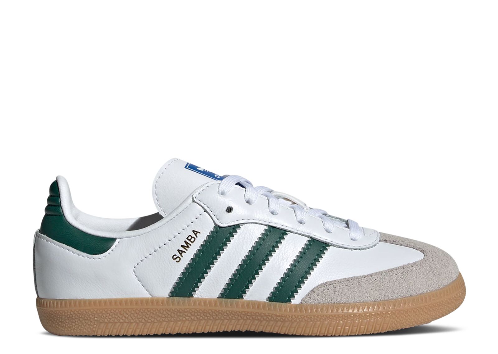 Samba OG J 'White Collegiate Green Gum' - Adidas - IE1334 - cloud white ...