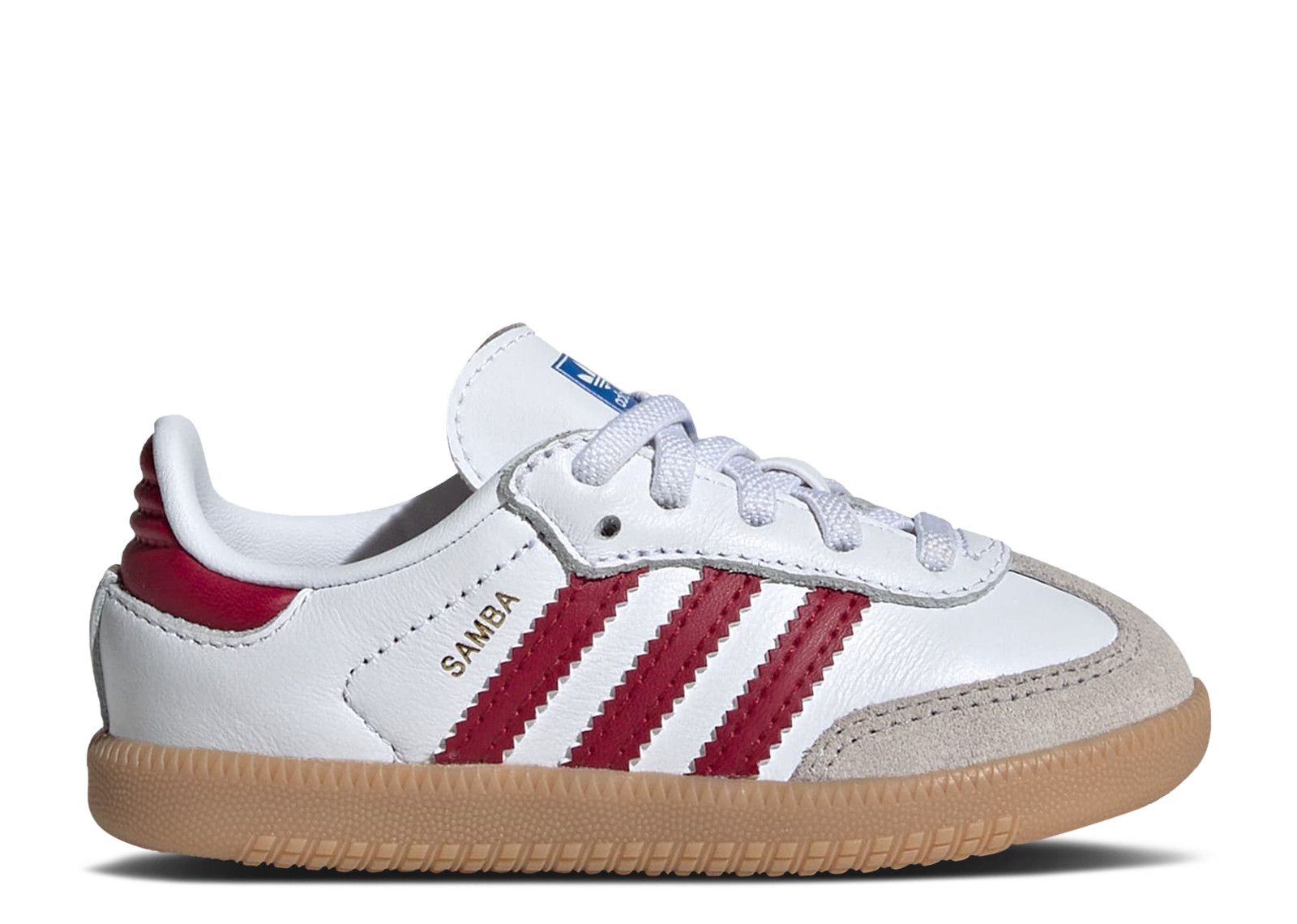 Samba OG I 'White Collegiate Burgundy Gum' - Adidas - IE1336 - cloud  white/collegiate burgundy/gum | Flight Club