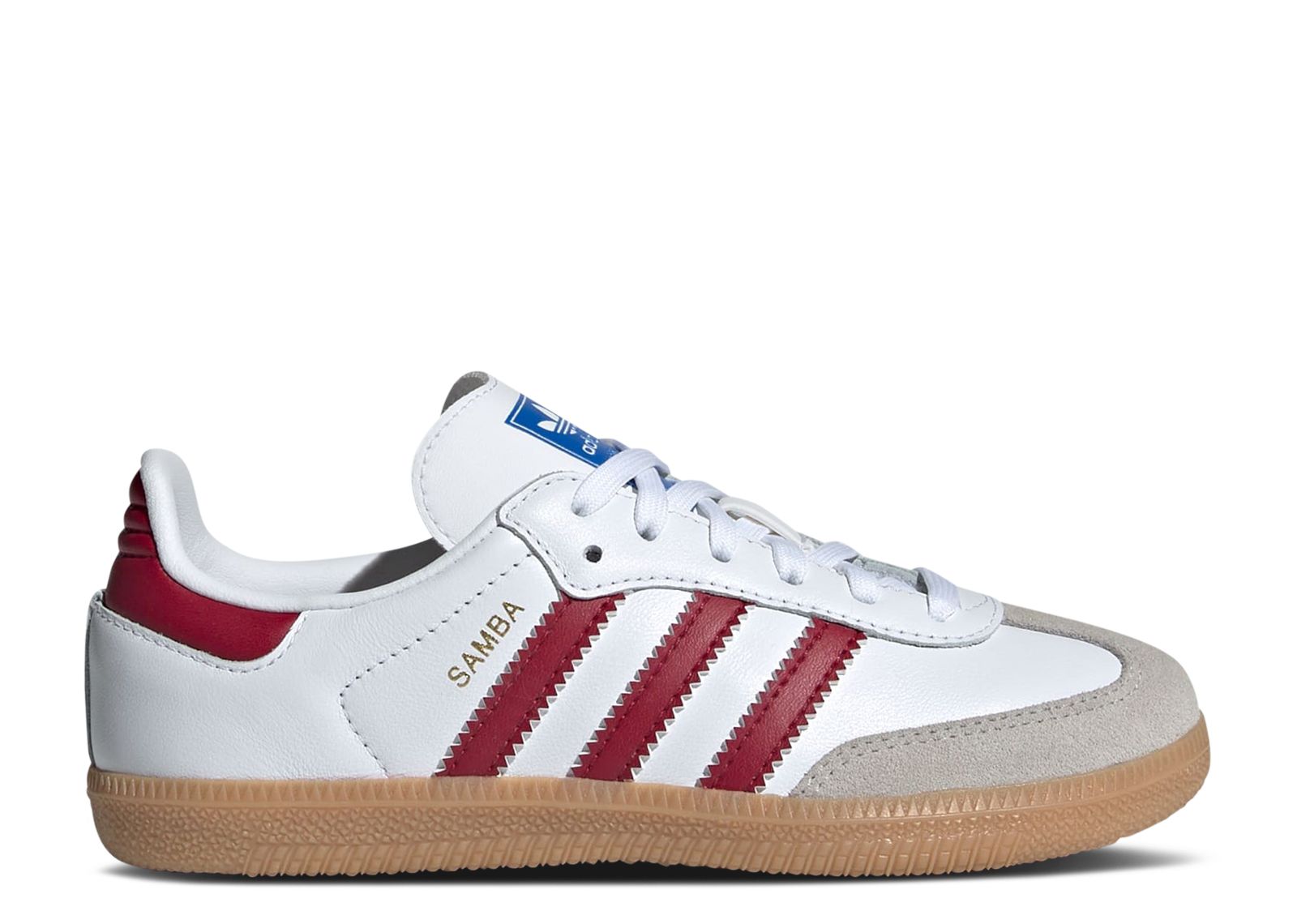 Samba OG J 'White Collegiate Burgundy Gum' - Adidas - IE1333 - cloud ...