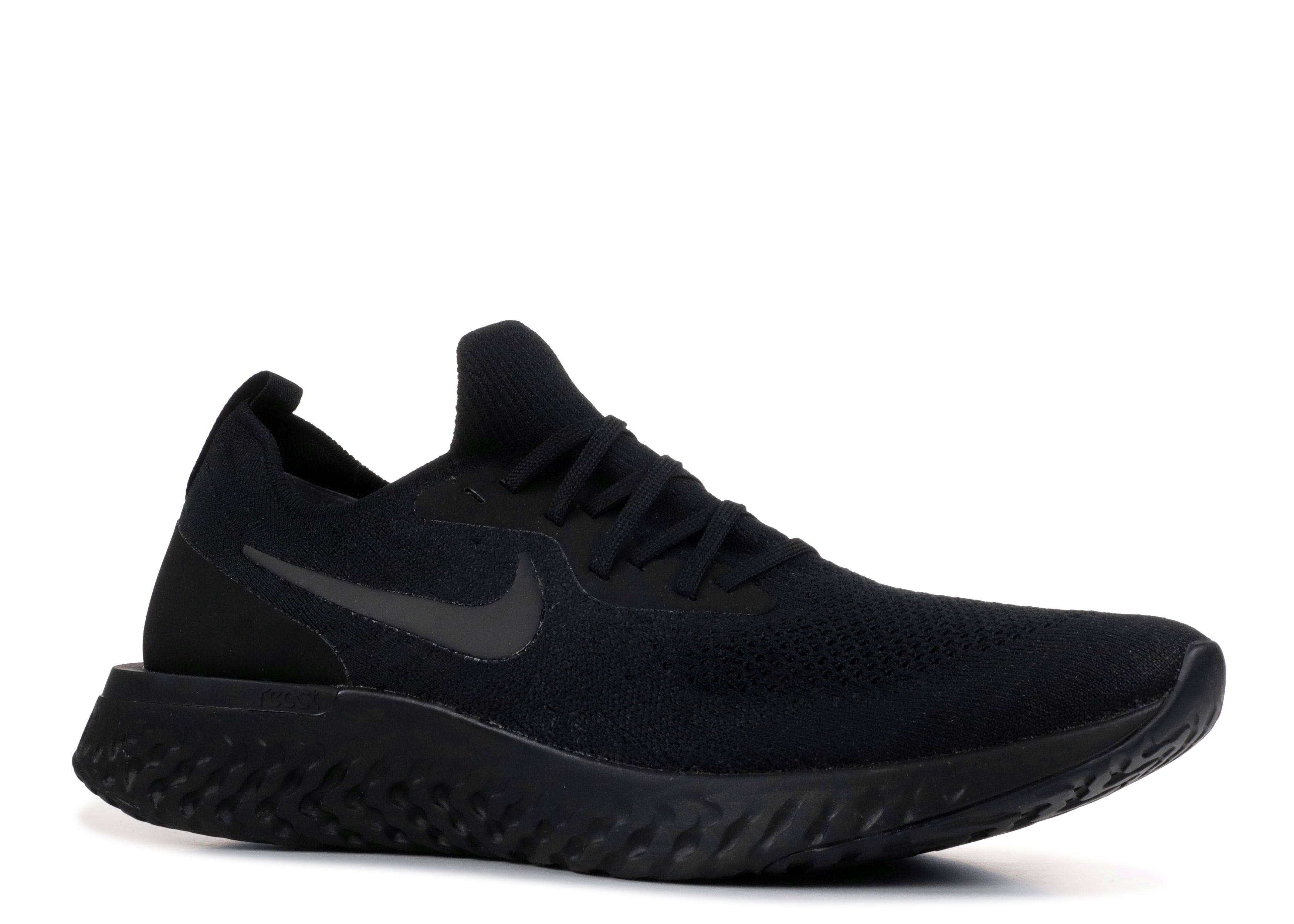 Epic React Flyknit 'Triple Black' Nike AQ0067 003 black