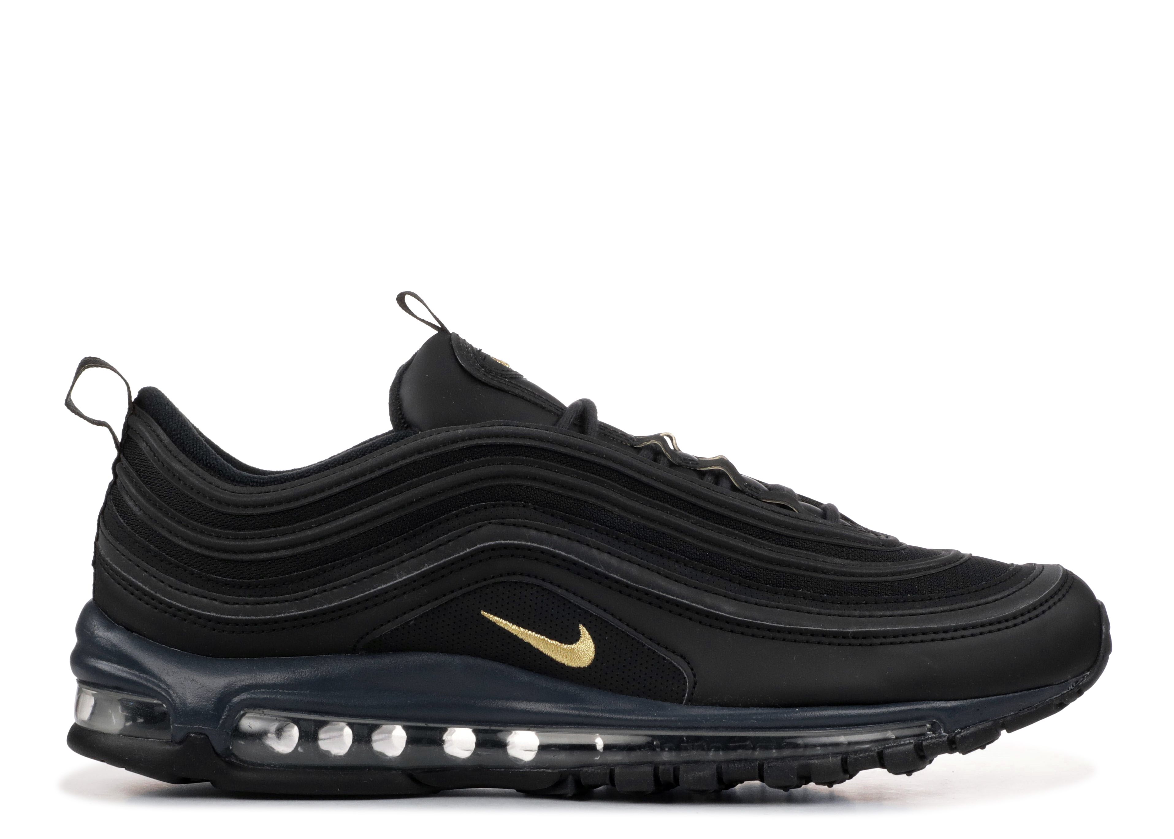 nike 97 black and gold