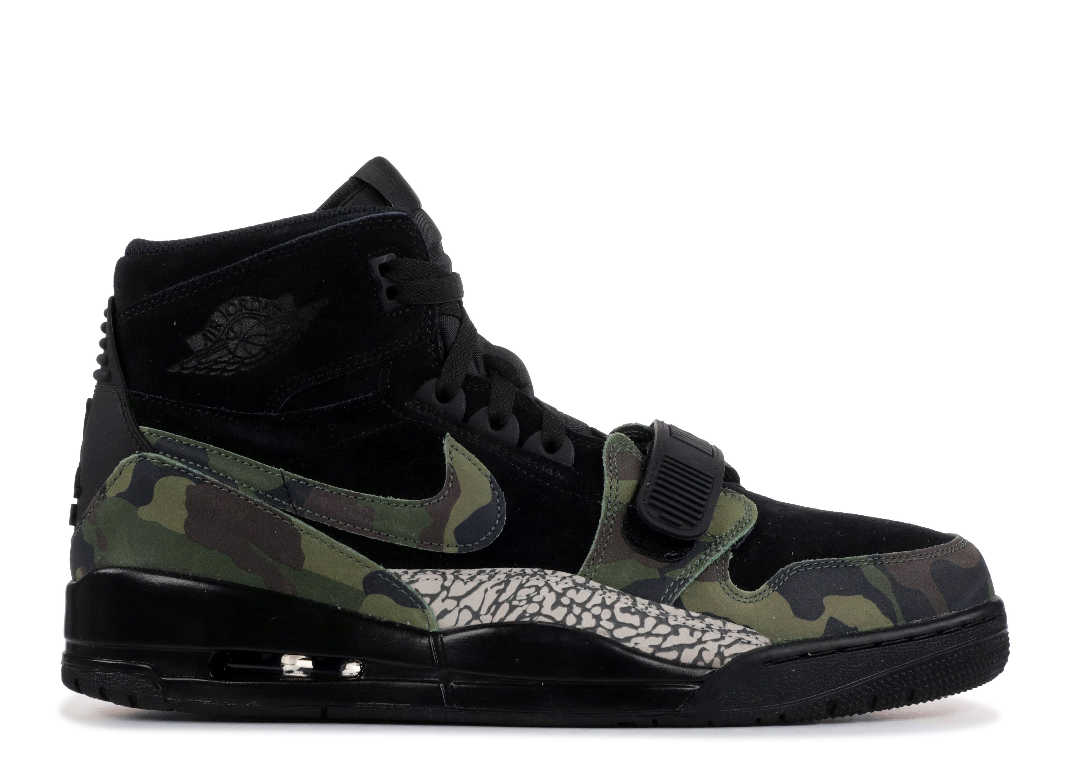 Jordan Legacy 213 'Camo Green' Air Jordan AV3922 003 black