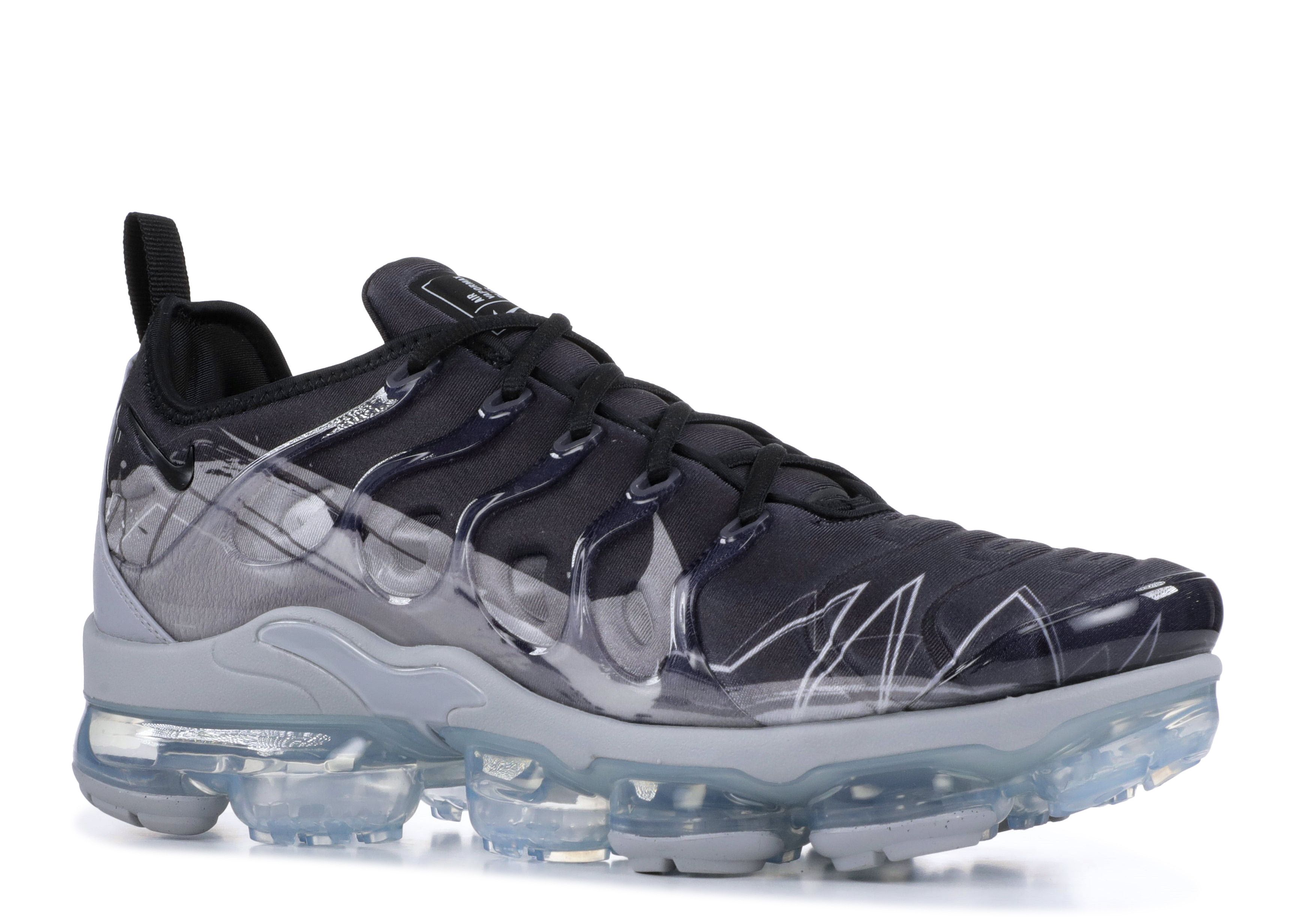 Nike Air Vapormax Plus Men\'s 12 La Requin Grey Black Running Shoes BV7827-001 Nike Air Vapormax Plus BV7827 001 La Requin Grey Black  main image 2